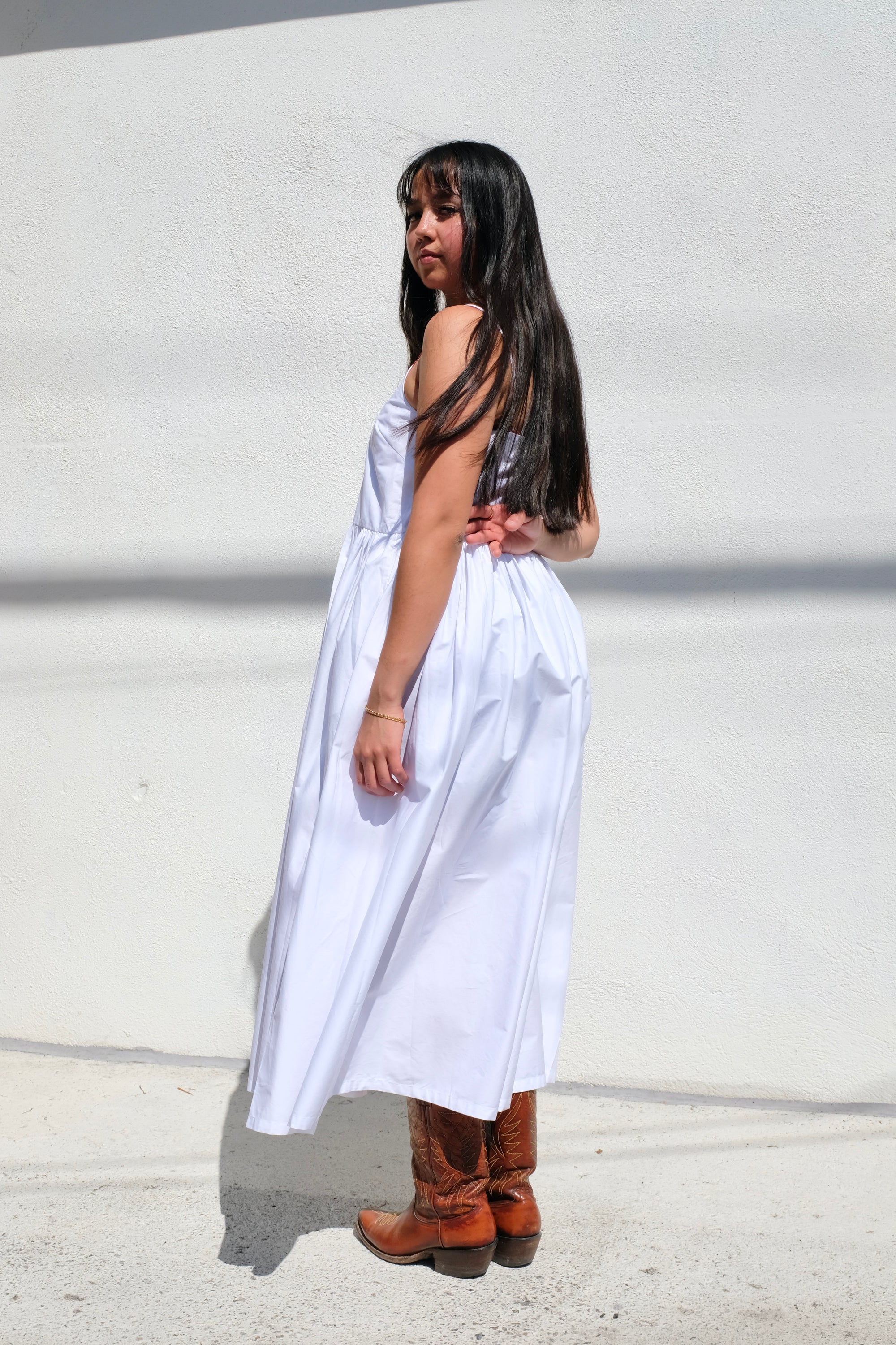 Toit Volant Jane Dress / White