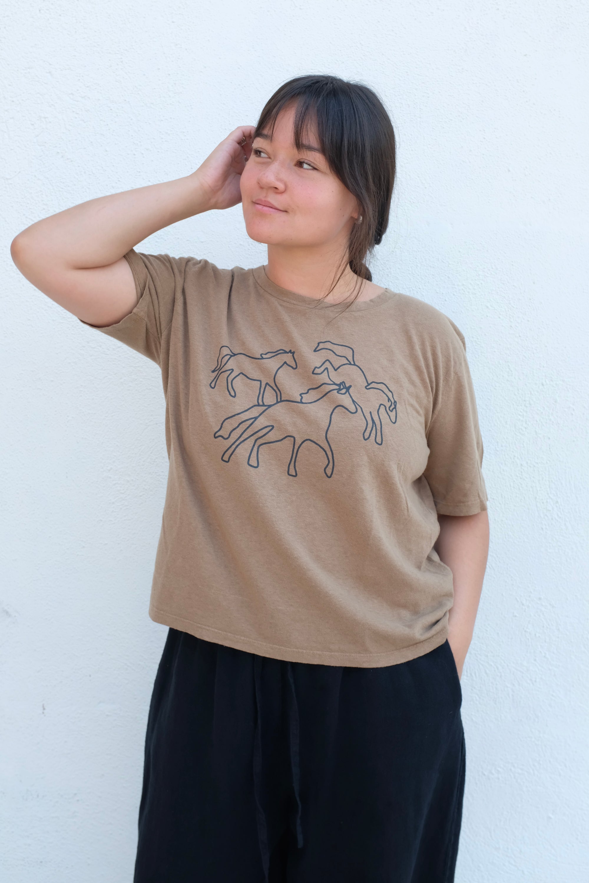 Jungmaven Horse Tee / Coyote