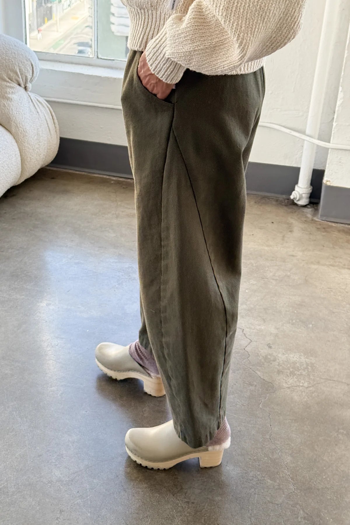 Le Bon Shoppe Arc Pants / Olive