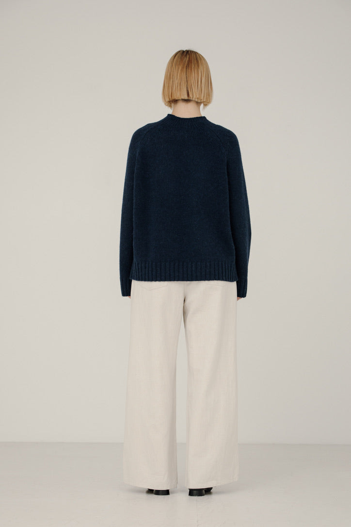 Bare Knitwear Gia Sweater / Navy