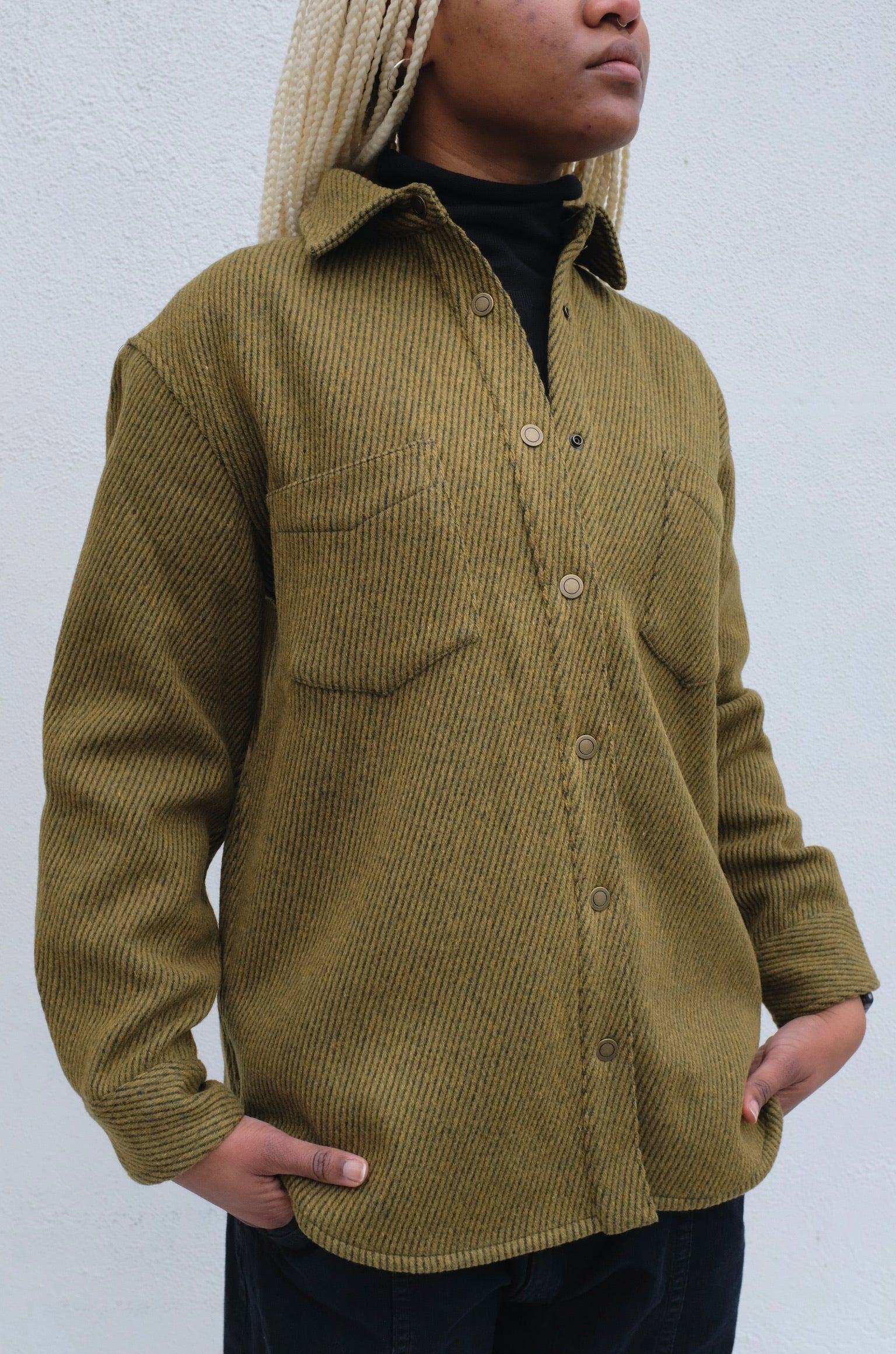 Jericho Wool Shirt / Patina – ad hoc penticton