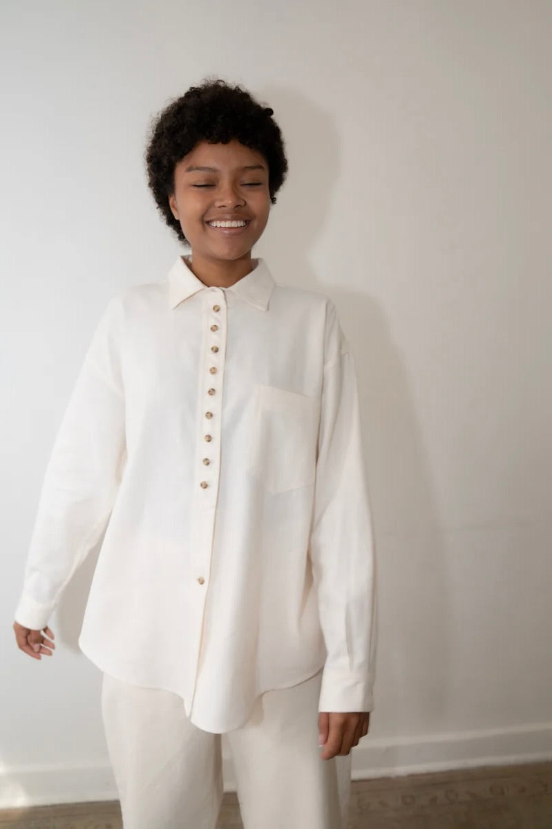 Zii Ropa Andi Shirt / Cream