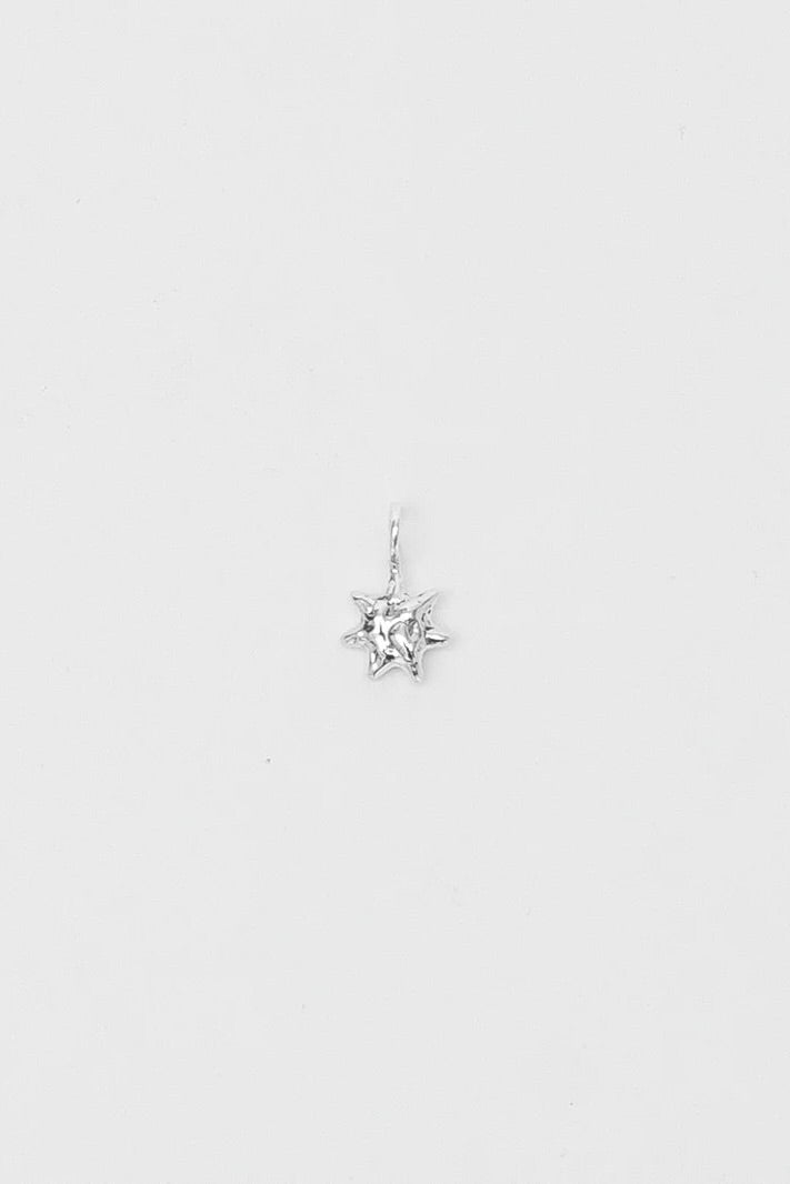Wolf Circus Sun Charm / Sterling Silver