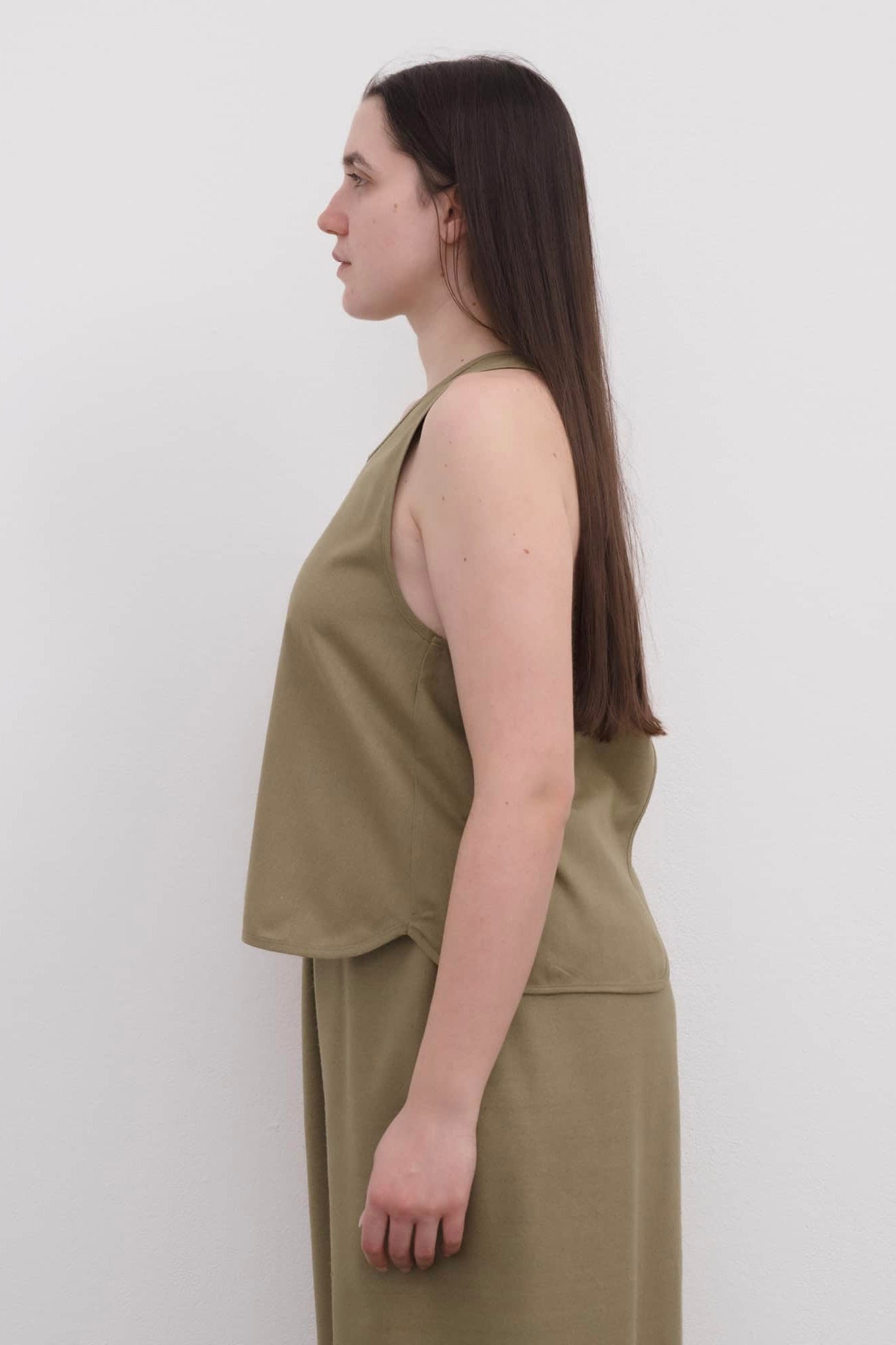 Baserange Apron Top / Lua Green