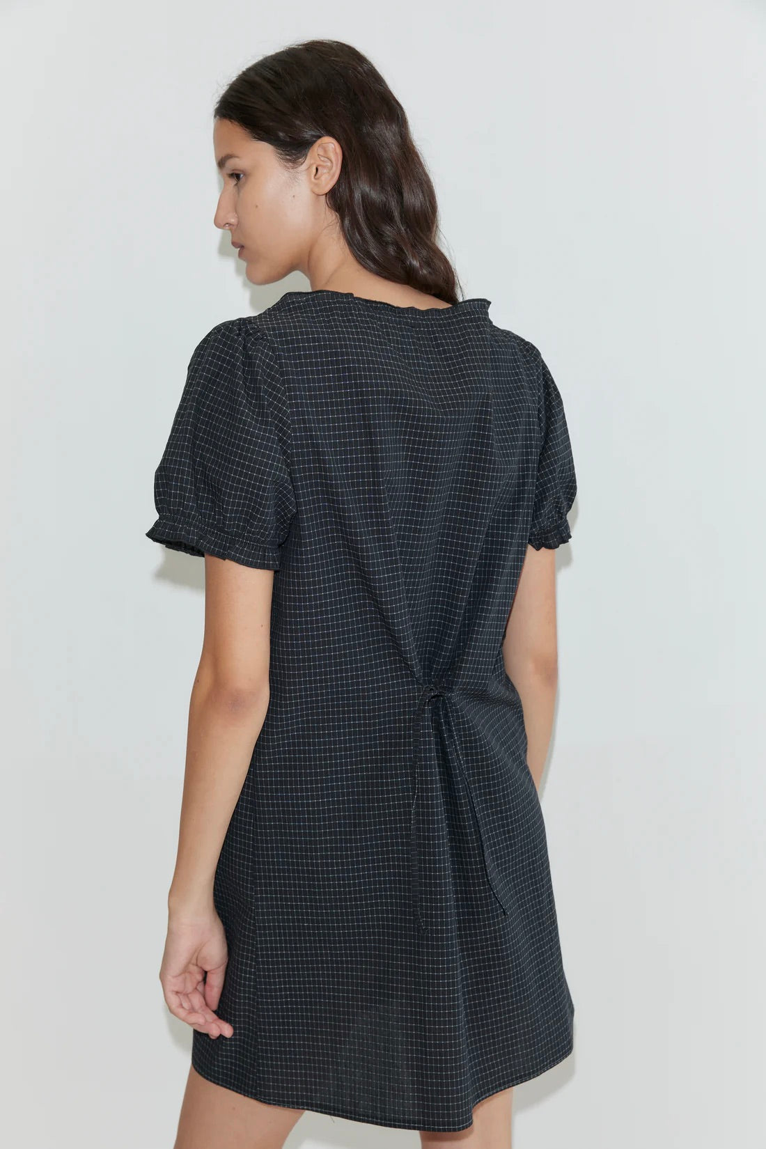 Buttoned Mini Dress / Monogrid