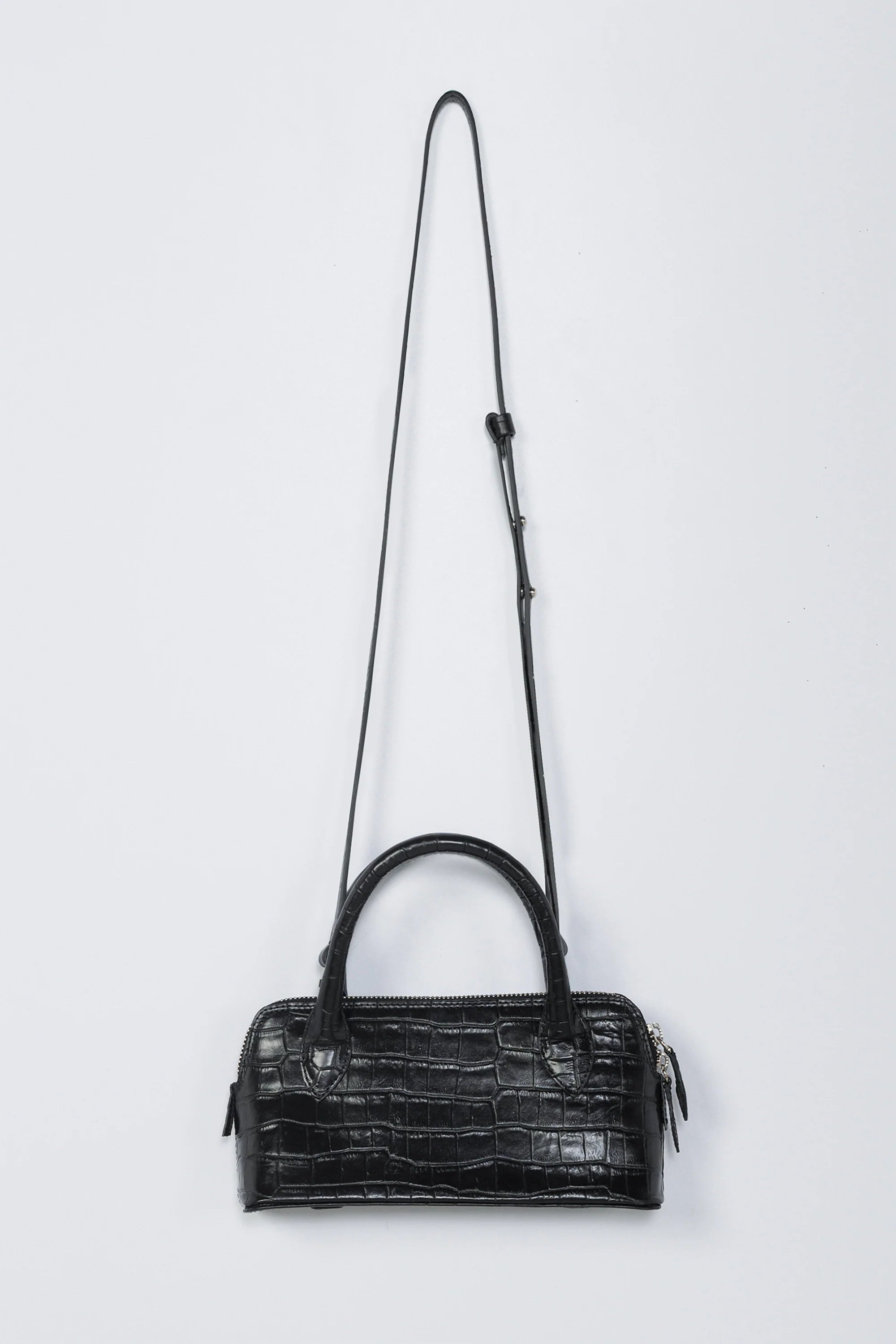 Cordera Mini Bag / Crocodile Black