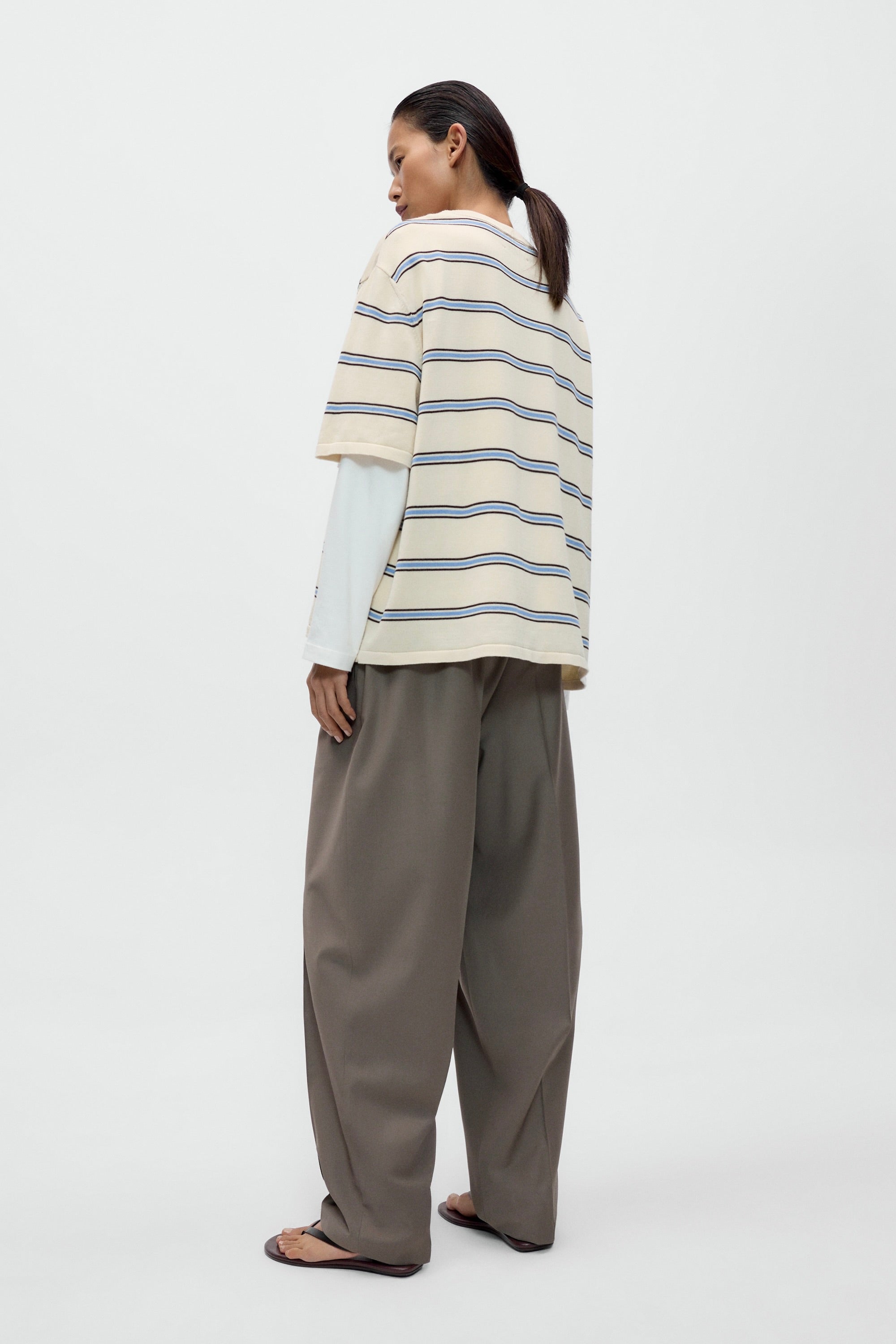Organic Cotton Striped T-Shirt