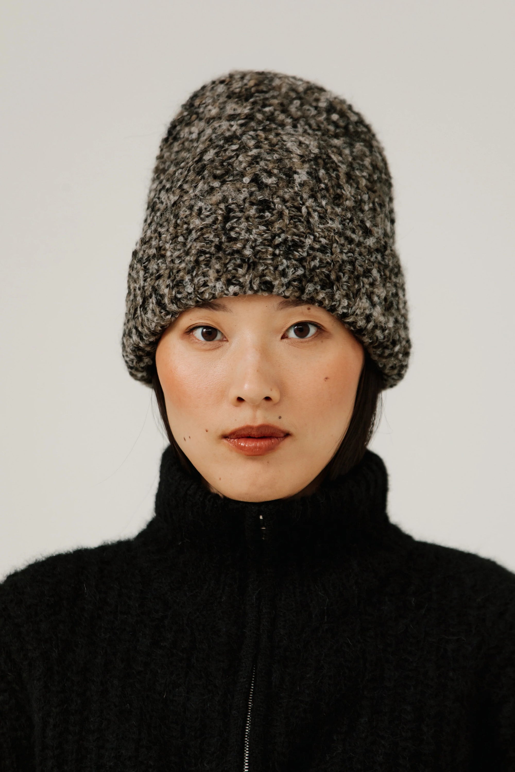Bare Knitwear Colette Boucle Beanie / Melange