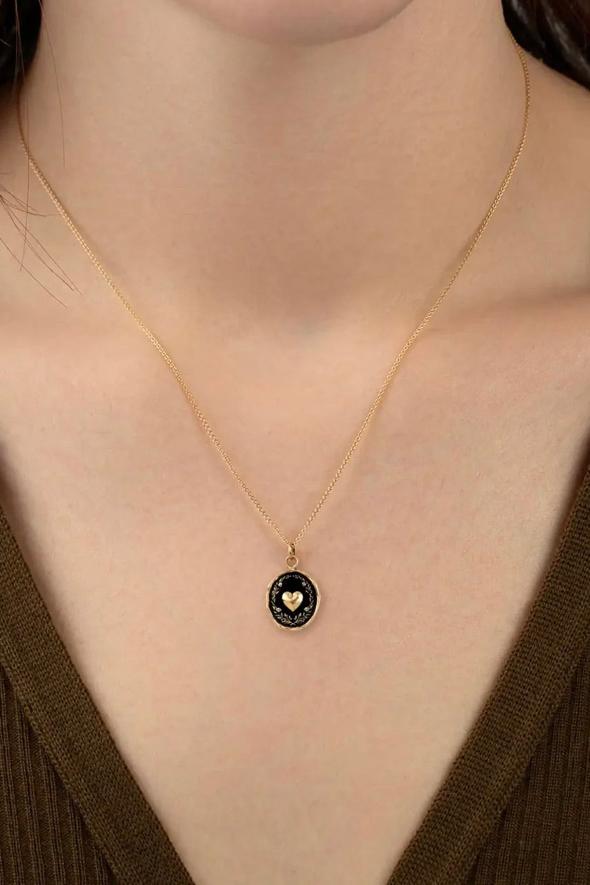 Pyrrha / Pop-Up / Fine Jewelry / Self-Love 14K Gold Talisman