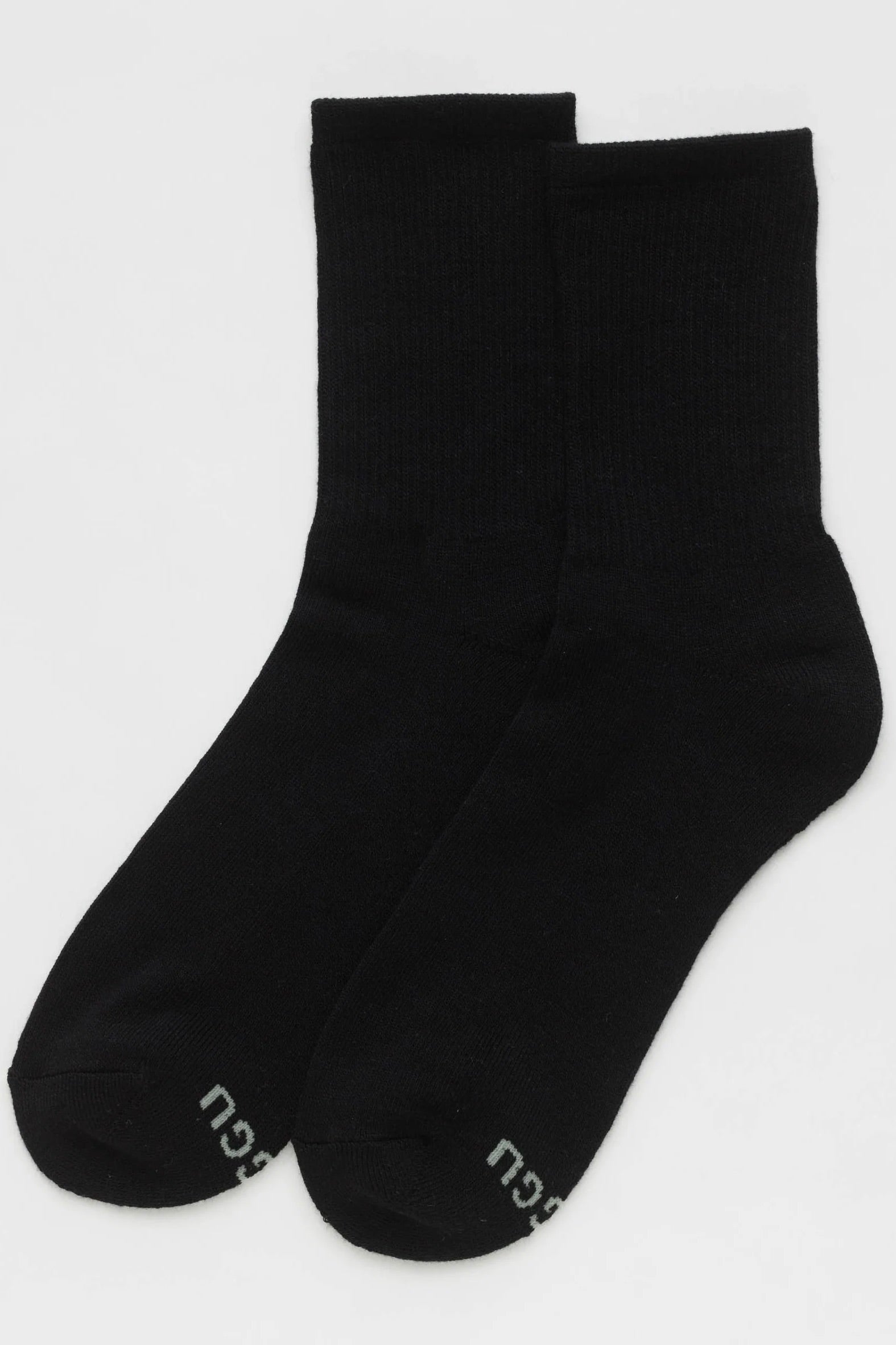 Baggu Ribbed Sock / Black
