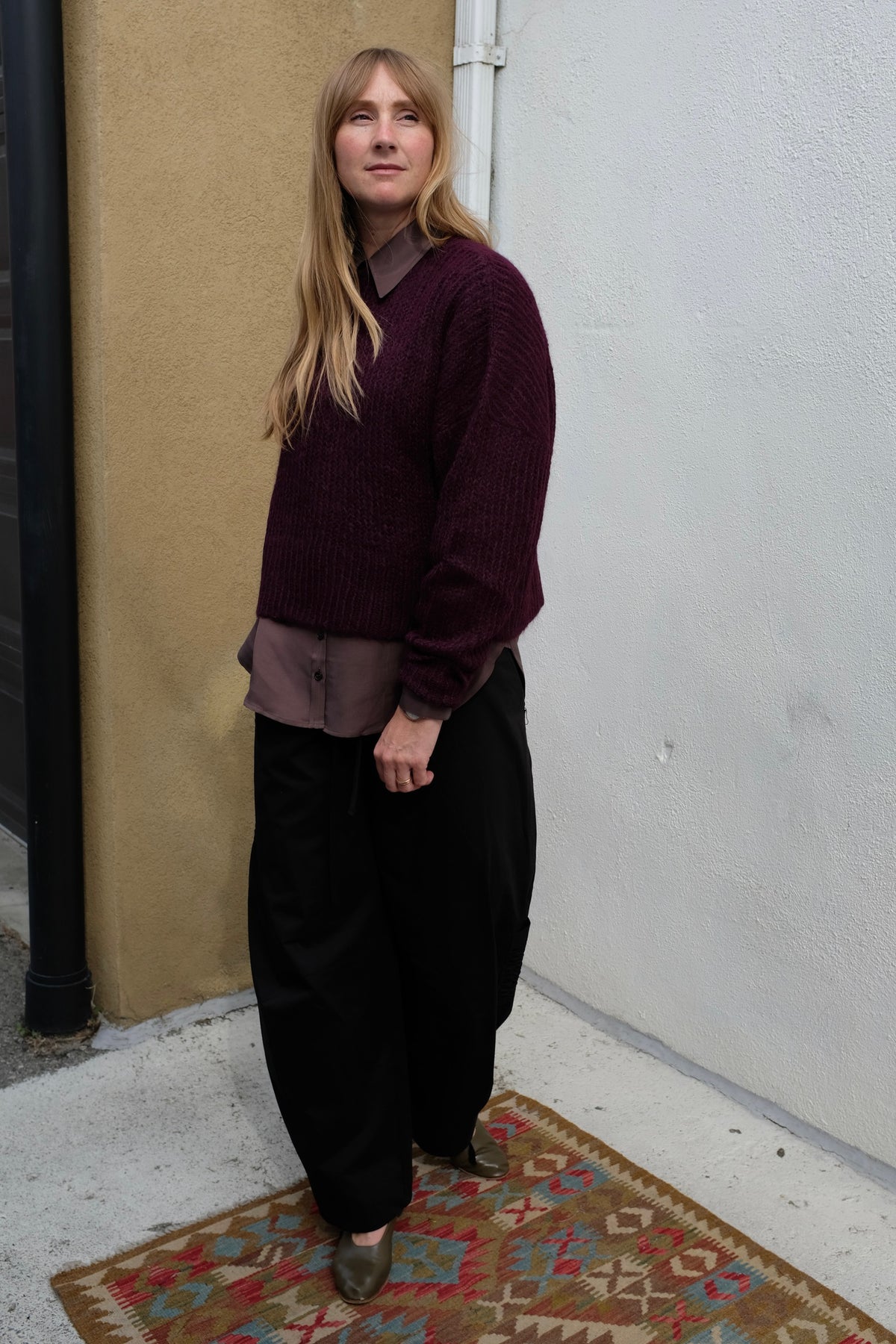 Bailey Top / Deep Orchid