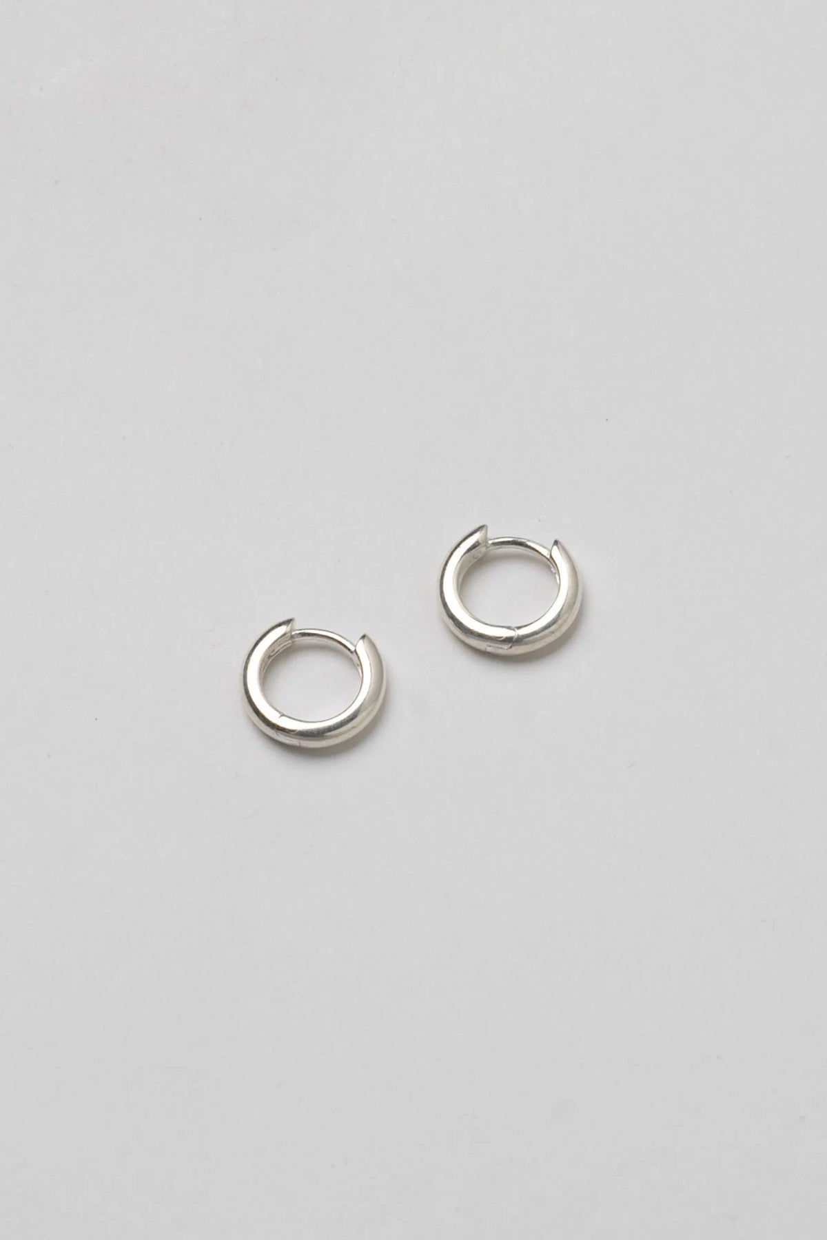 Huggie Hoops / Sterling Silver