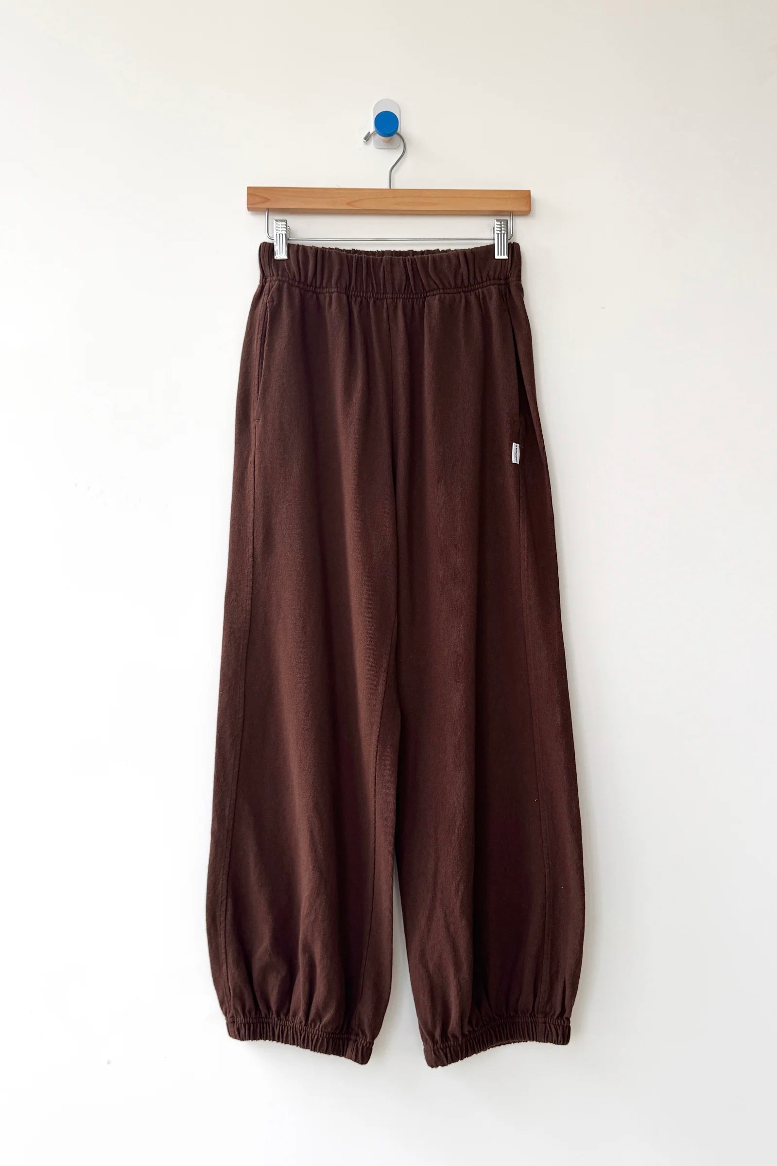 Le Bon Shoppe Cotton Jersey Balloon Pant / Chestnut