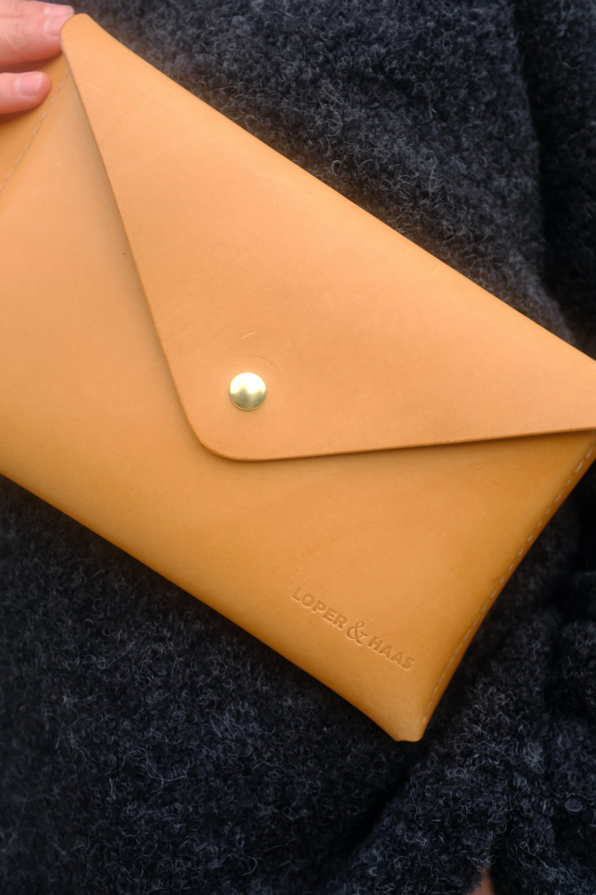 Loper & Haas Day Off Plus Bag / Premium Italian Natural Veg Tan