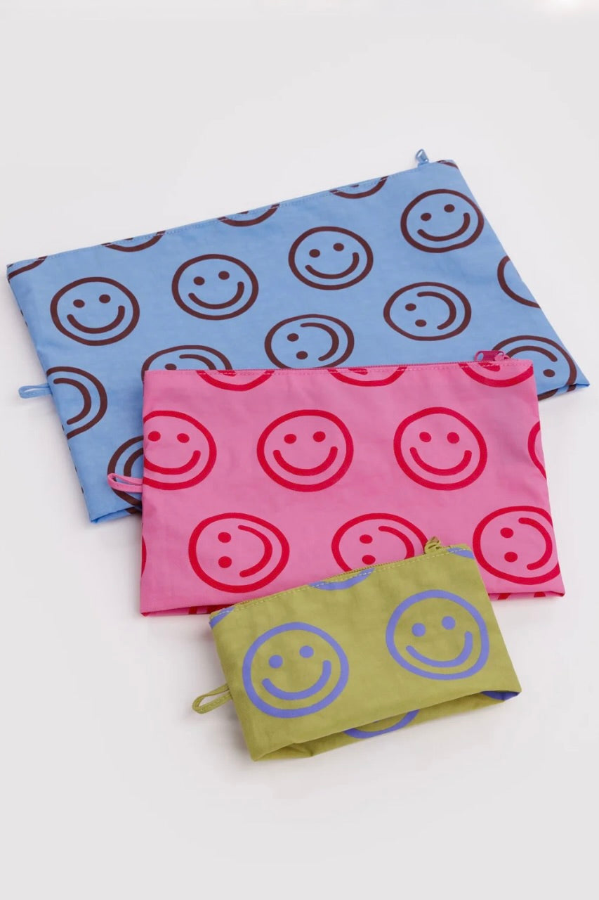 Baggu Go Pouch Set / Pop Happy Mix