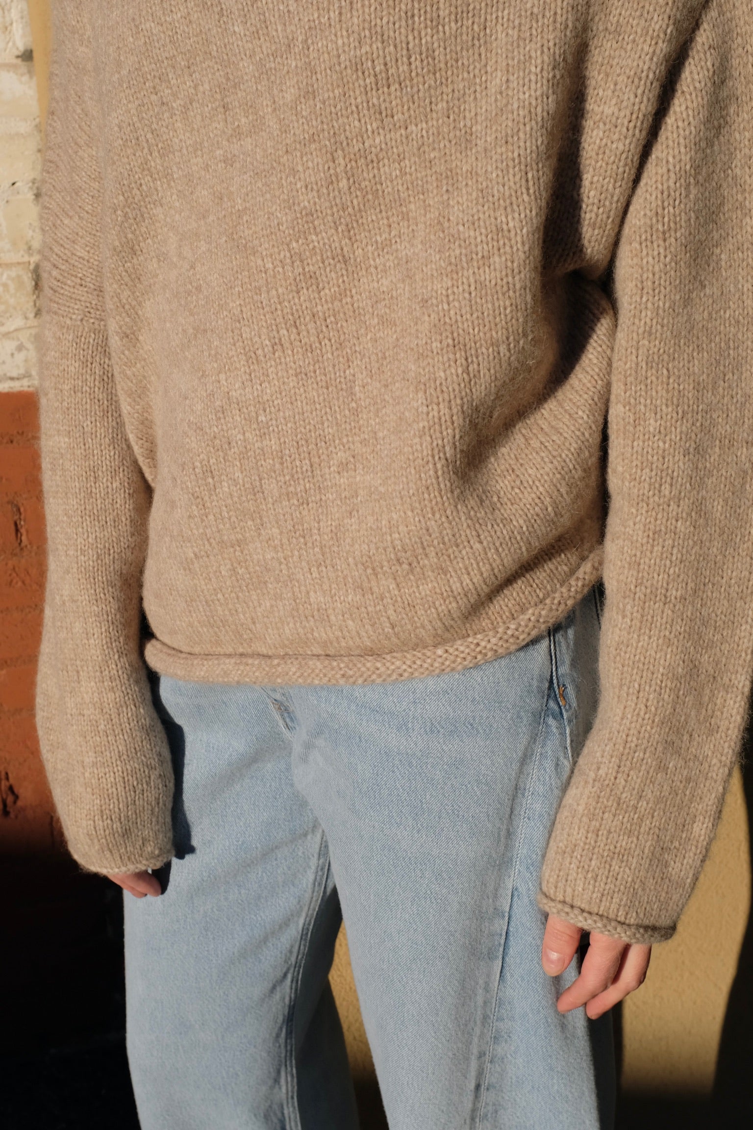 Askew Pullover / Oatmeal