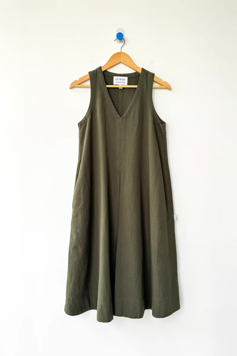 Le Bon Shoppe Camille Dress / Olive