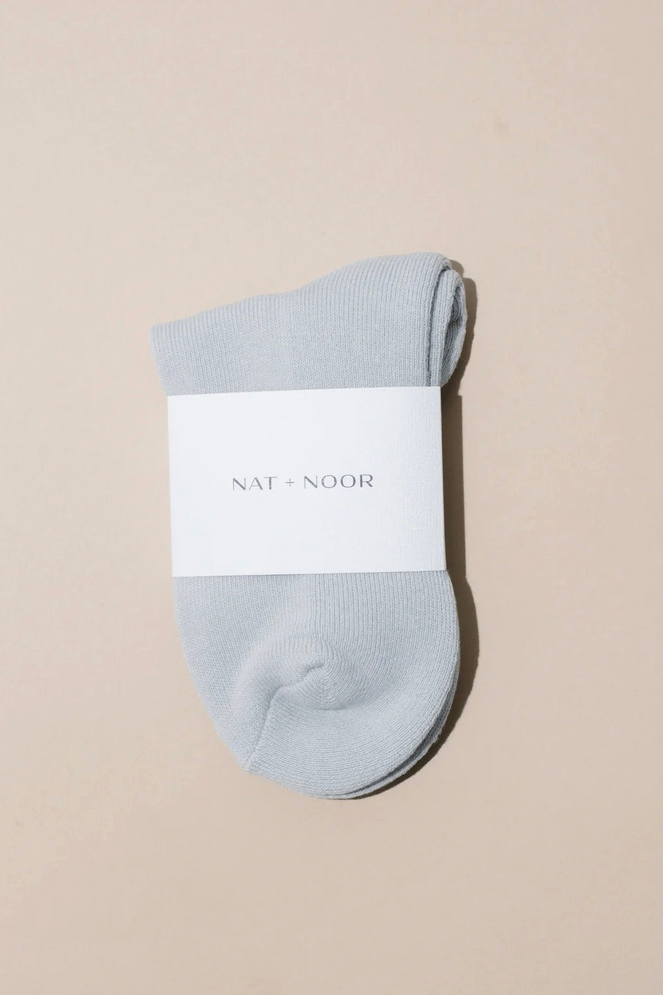 Nat + Noor Cotton Blend Ankle Socks / Bone
