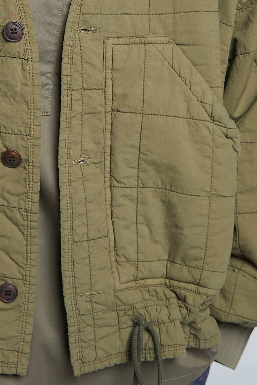 Reactor Jacket Cotton Quilt / Dusty Green – ad hoc penticton