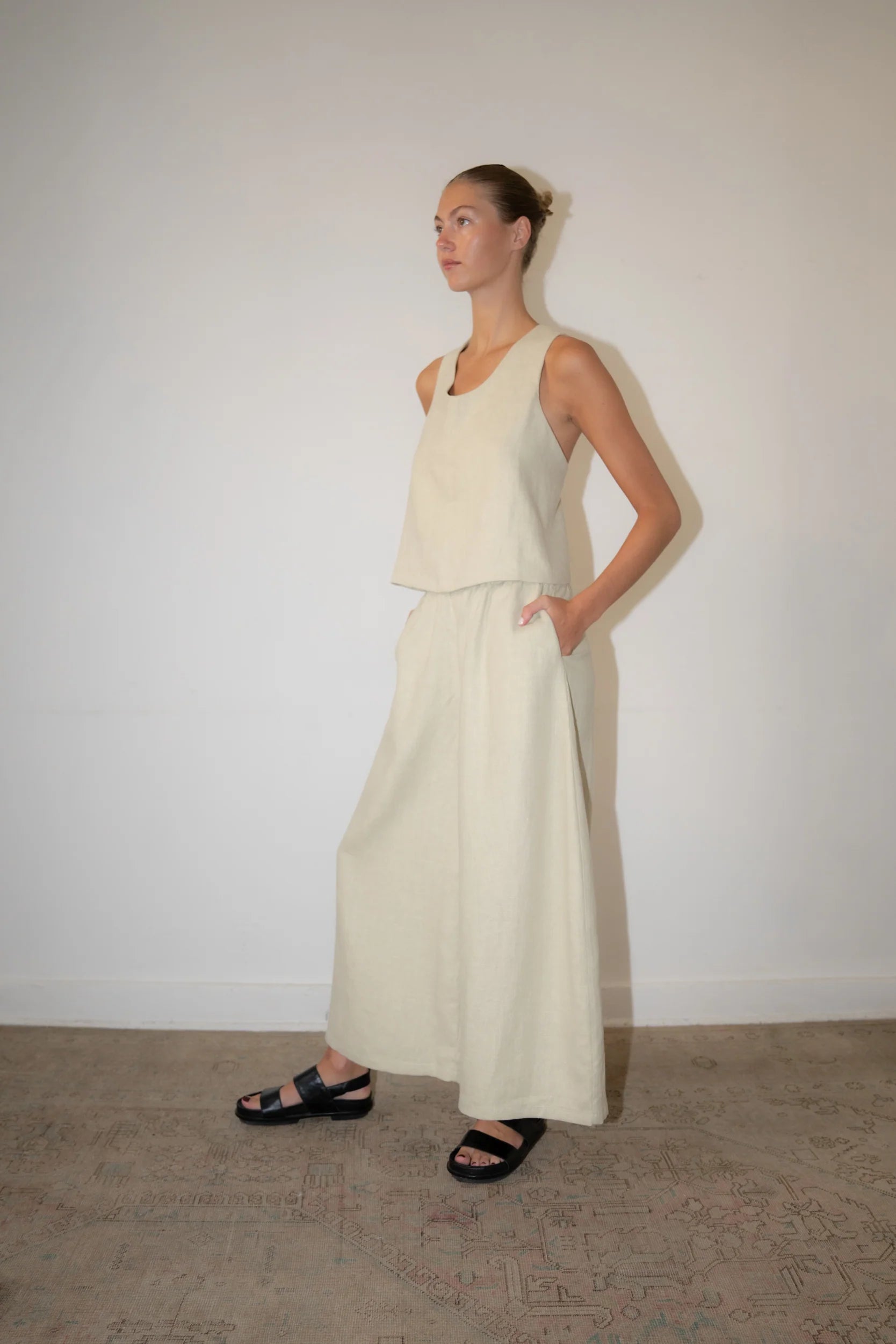 Zii Ropa Kono Pant / Antique Green