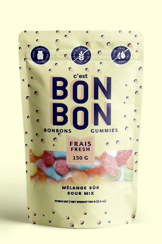 C'est Bon Bon Gummy Candies - Sour Mix