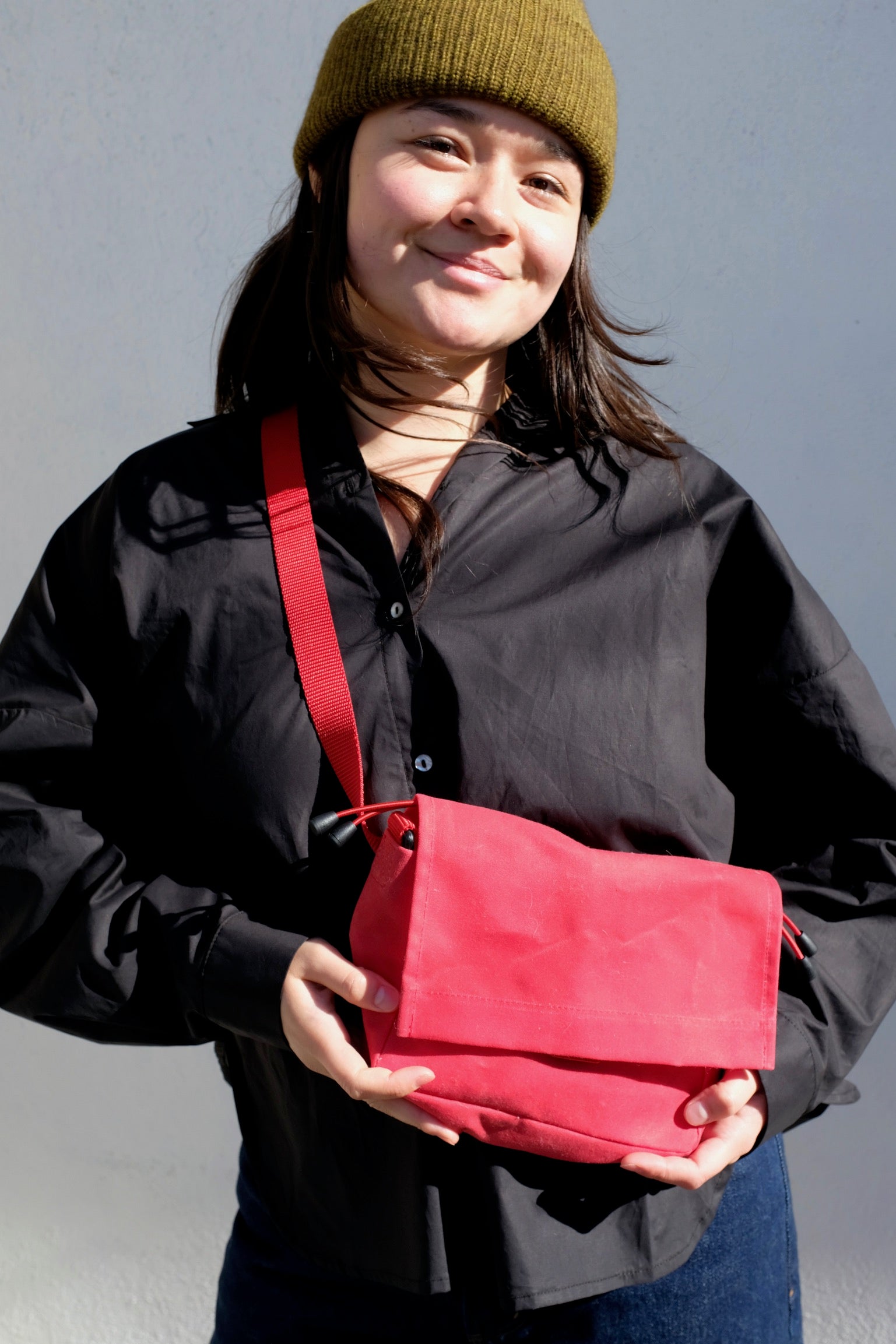 Some of the Parts Fanny Pack / Red Monochrome