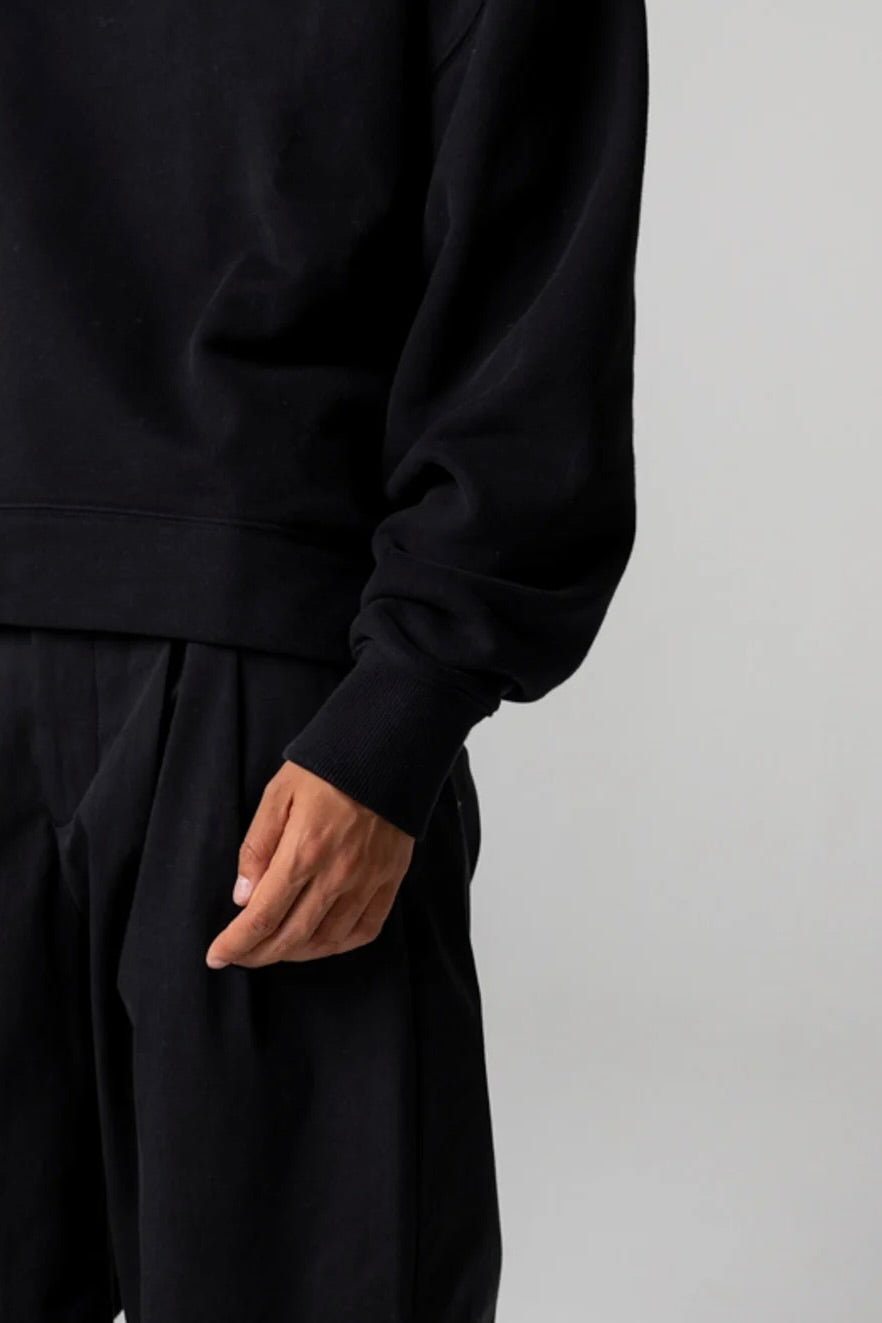 Amy Powney x Finisterre Oversized Sweatshirt / Black