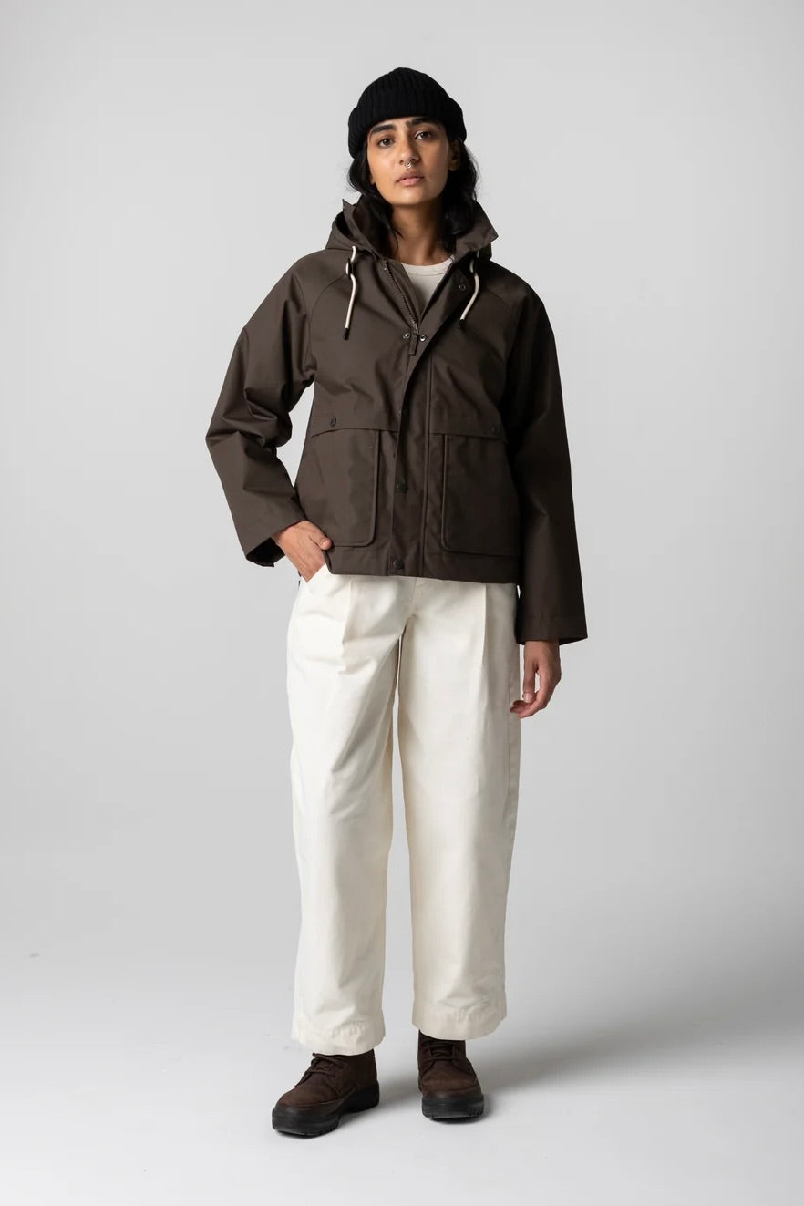 Gannel Jacket / Coffee Brown