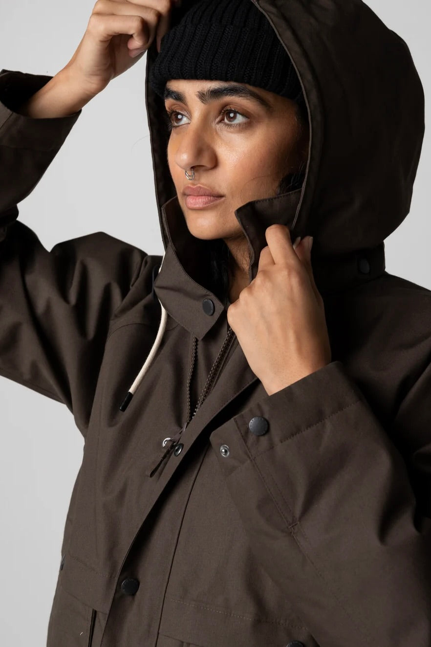 Gannel Jacket / Coffee Brown