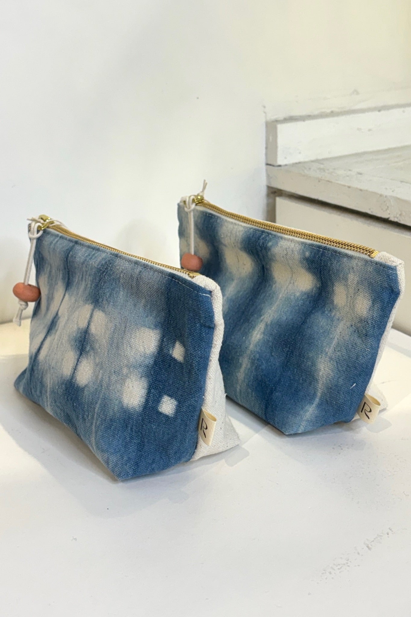 Roem Textiles Zip Pouch / Indigo