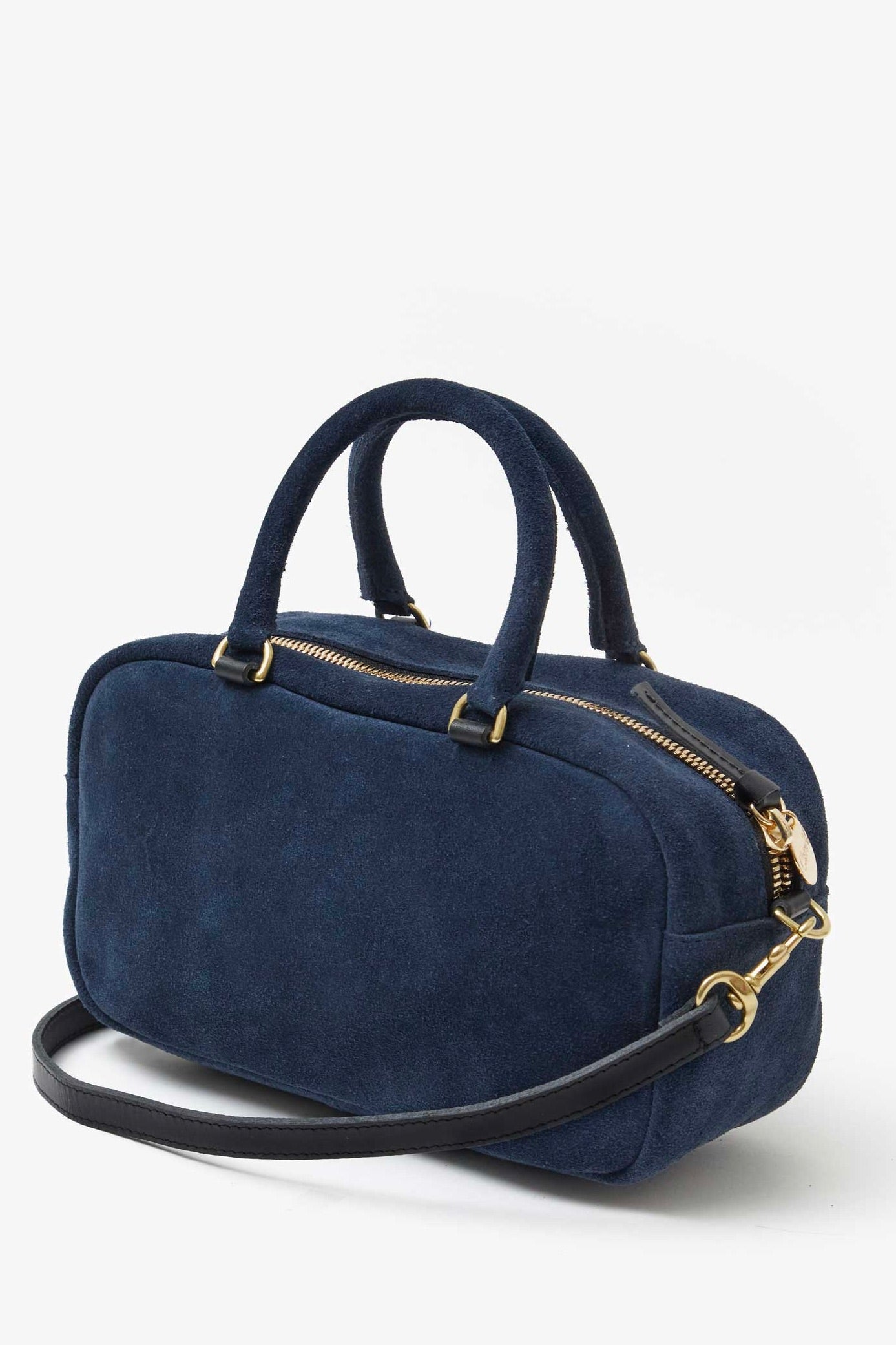 Petite Claudine / Bright Navy Suede