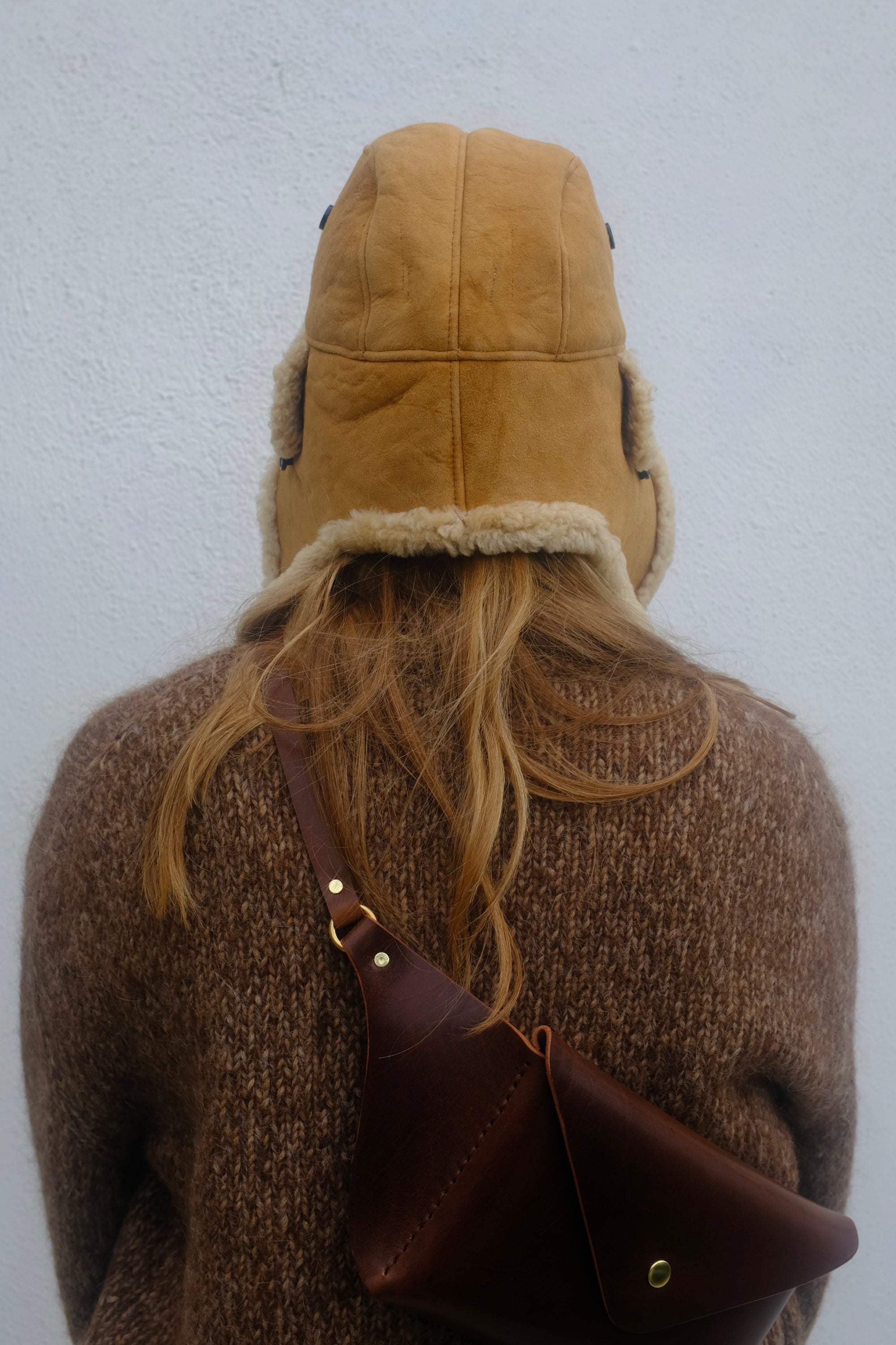 Milo & Dexter Aviator Cap / Light Brown