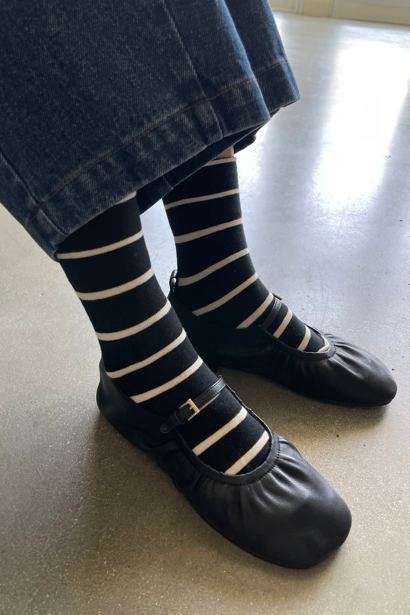Le Bon Shoppe Wally Socks / Black