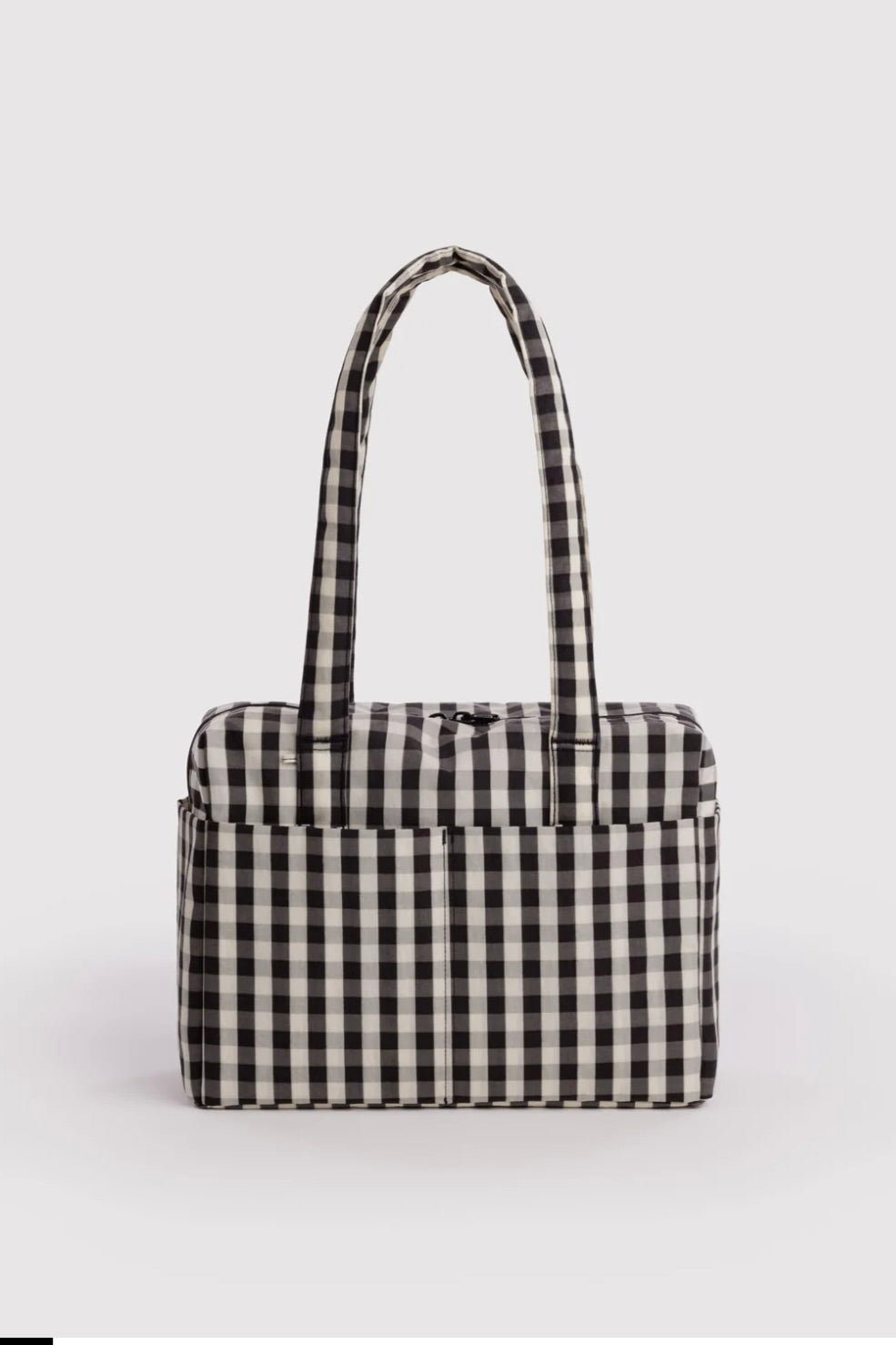 Baggu Everyday Cloud Bag / Black + Cream Gingham