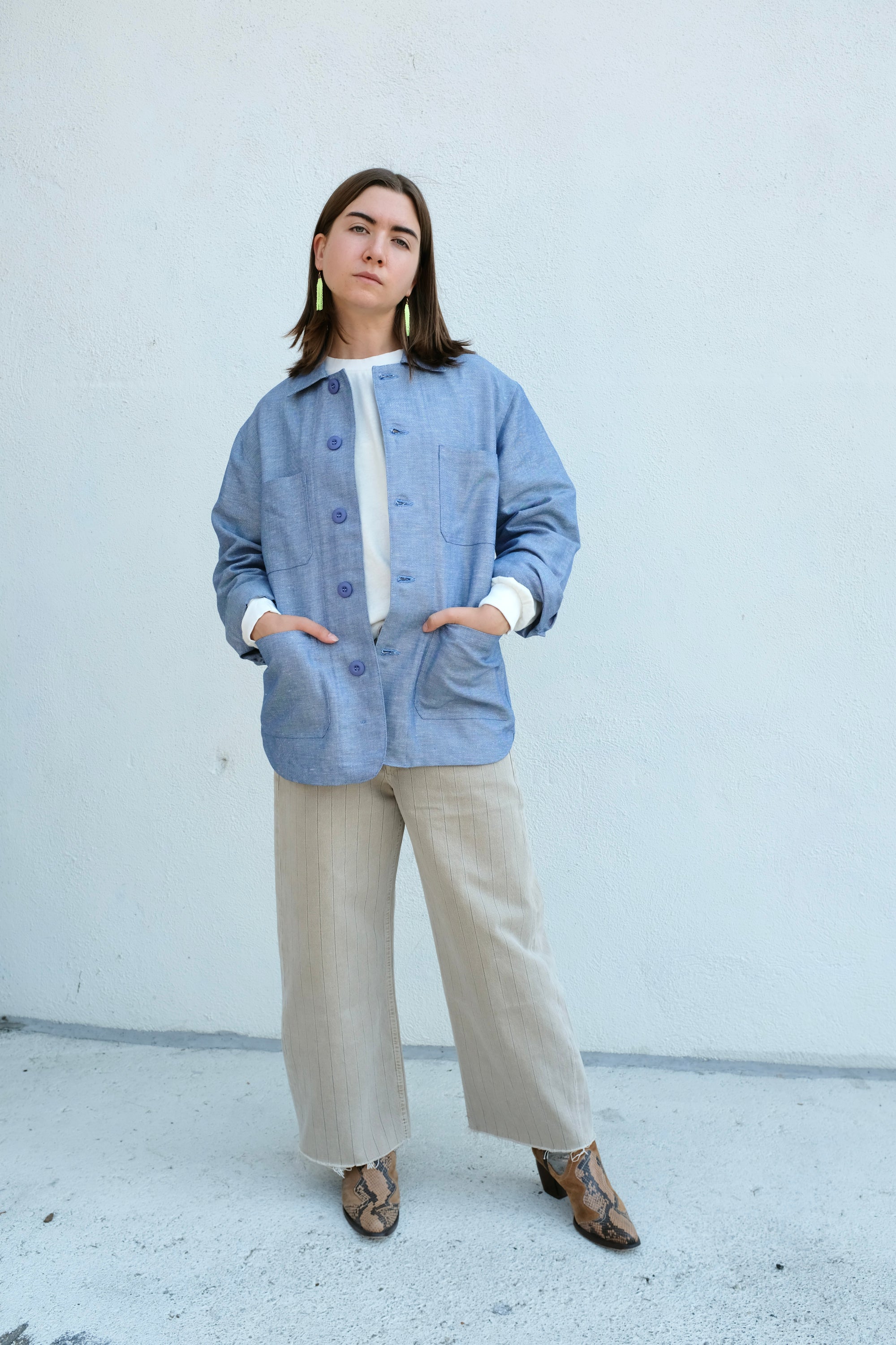 Jungmaven Beach Jacket / Lapis Blue