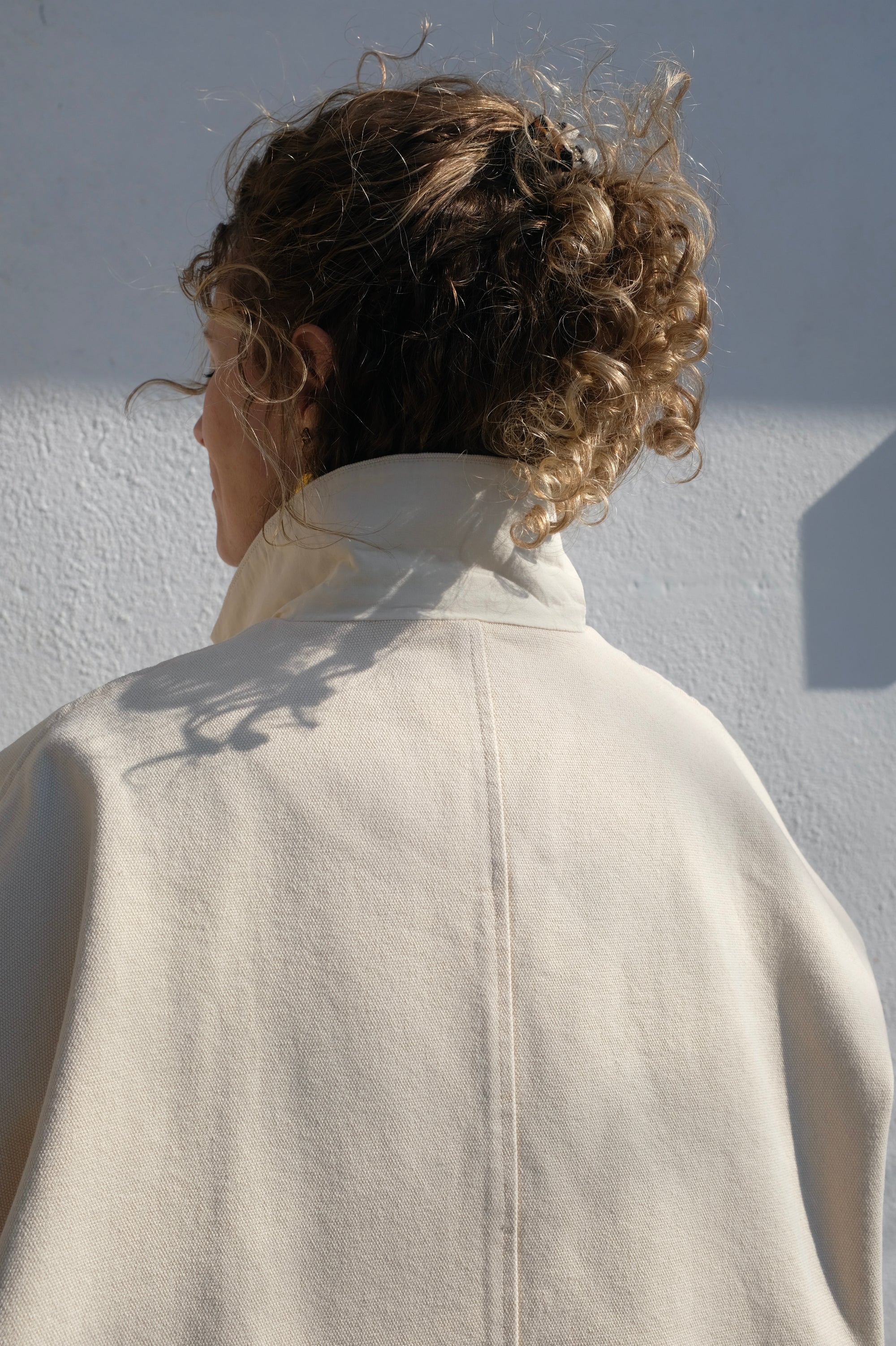 Oversized Blazer / Antique White