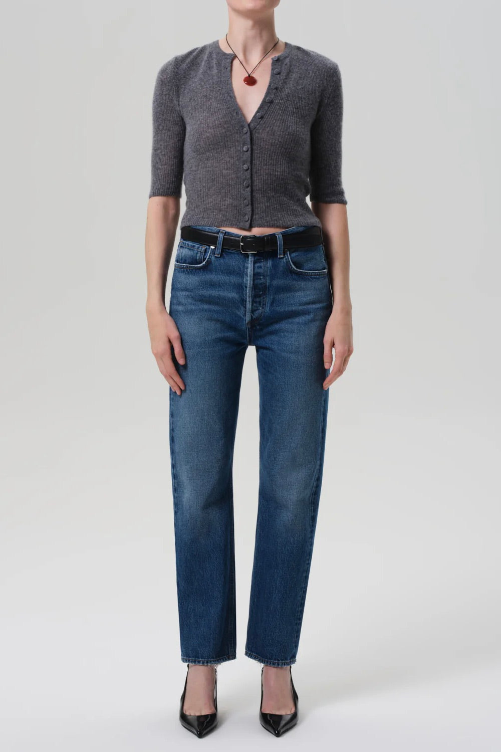 Citizens of Humanity Tabitha Cardigan / Charcoal Heather