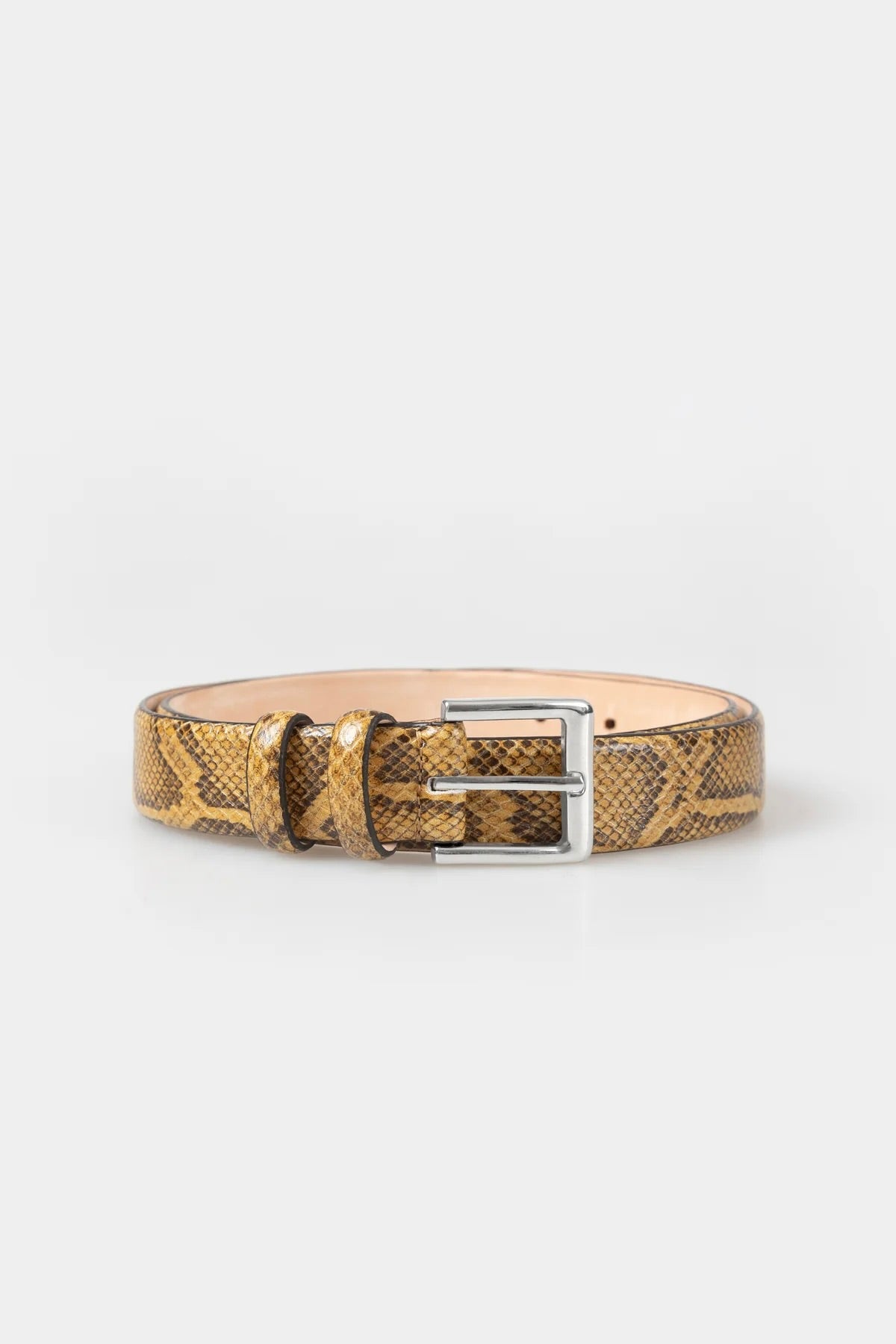 Classic Belt / Dijon Snake
