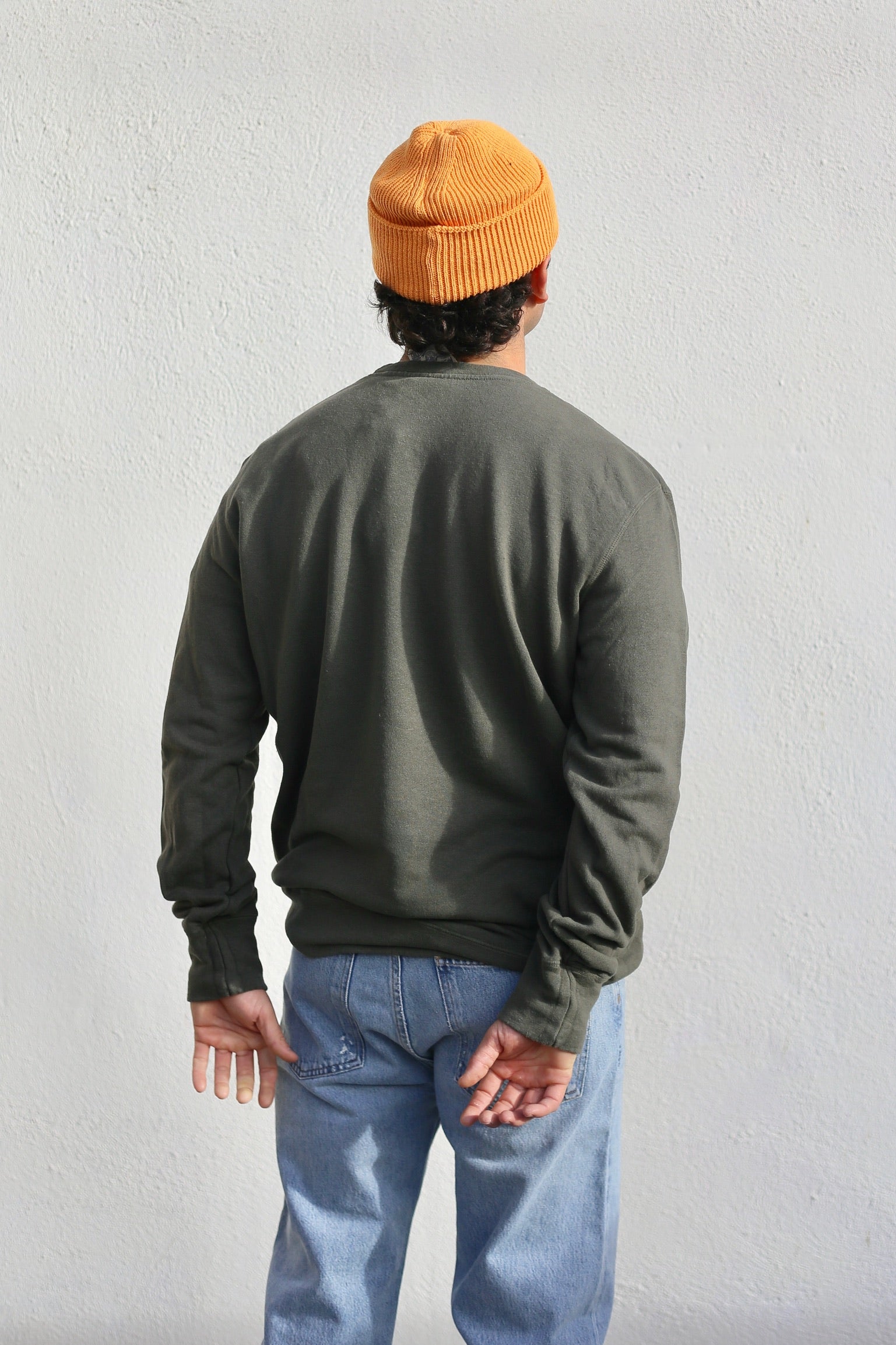 Jungmaven Tahoe Sweatshirt / Olive Green