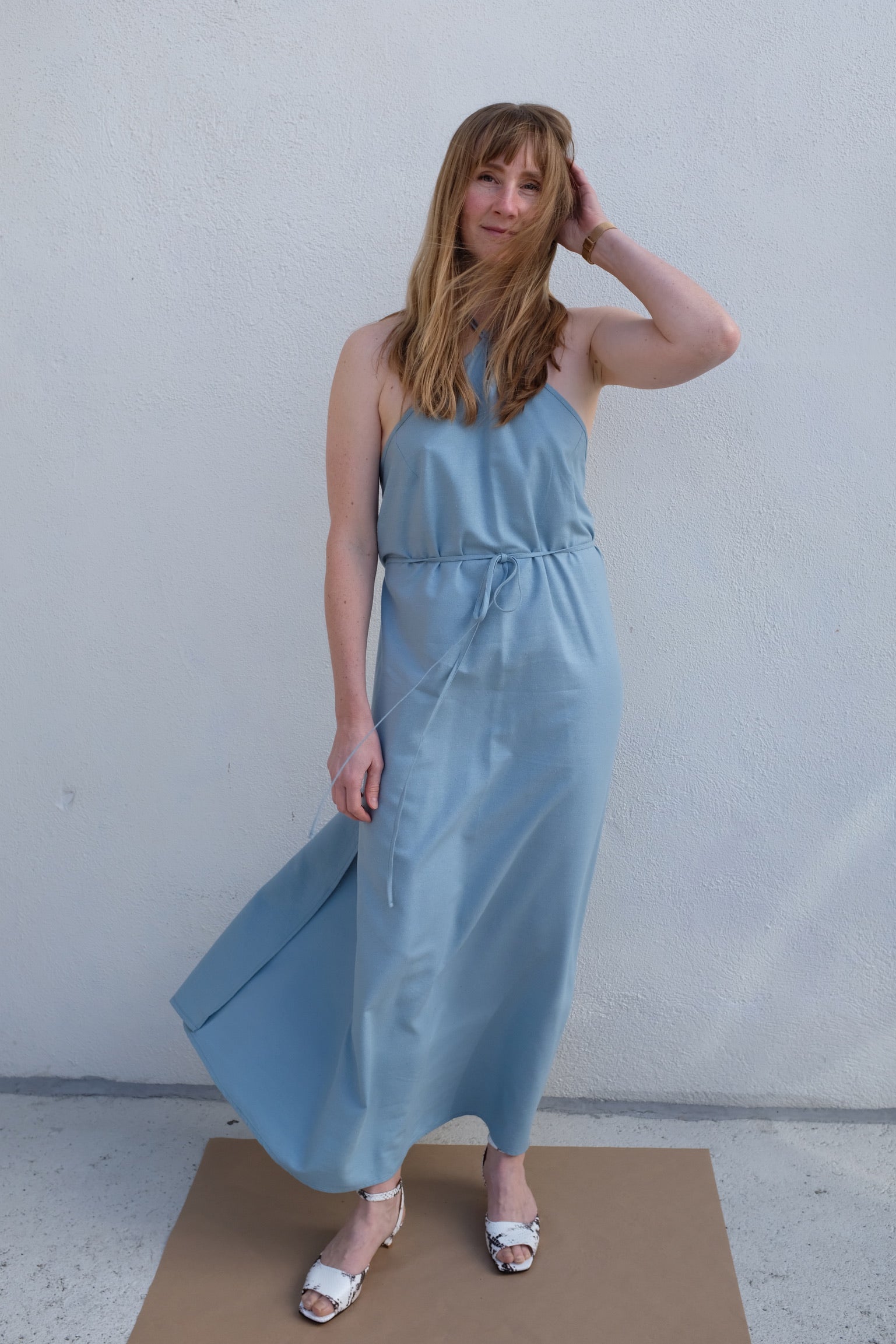 Baserange Mar Dress / Seri Blue