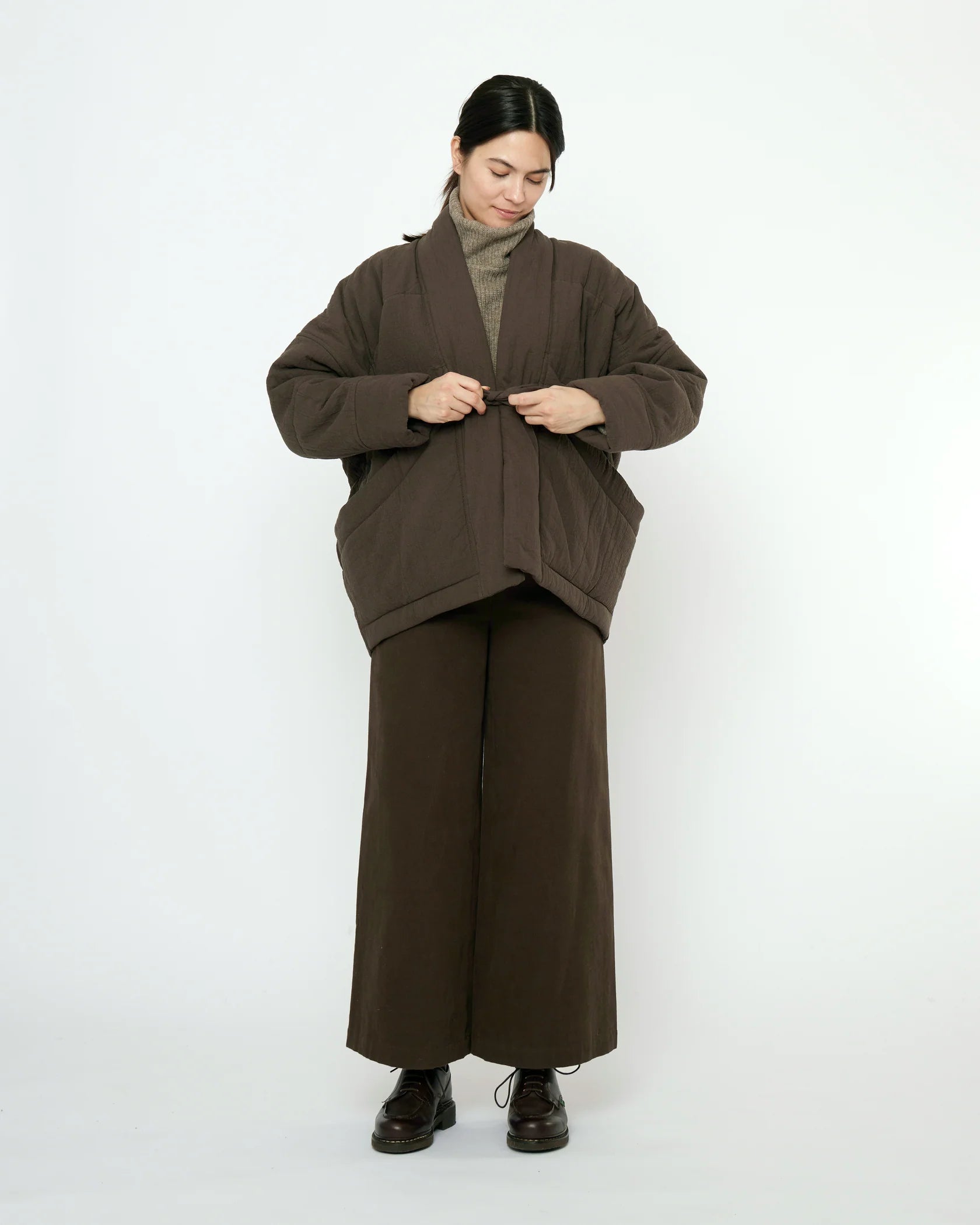 7115 Signature Sumo Puffer / Chalk Brown