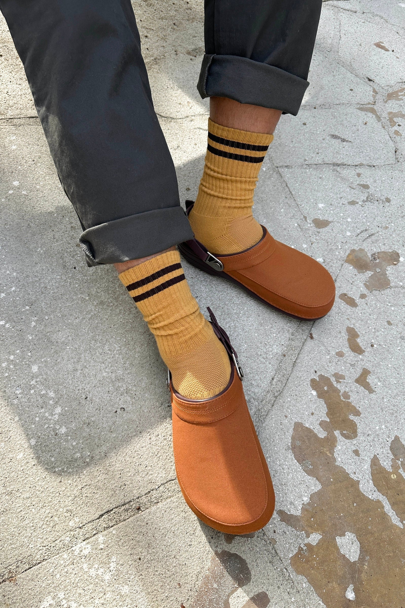 Le Bon Shoppe Boyfriend Socks / Biscotti (extended)