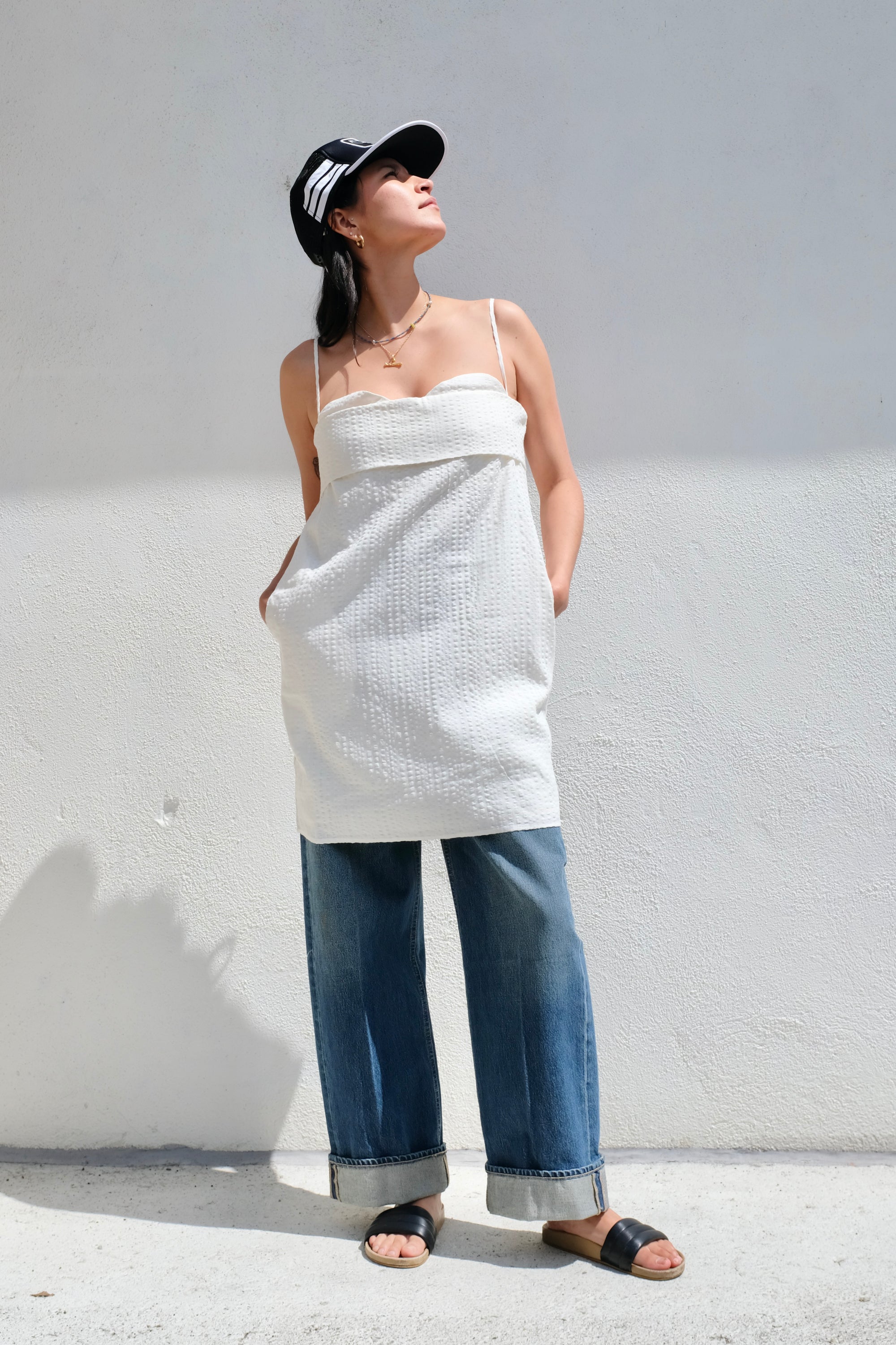 Toit Volant Verona Short Dress / Natural