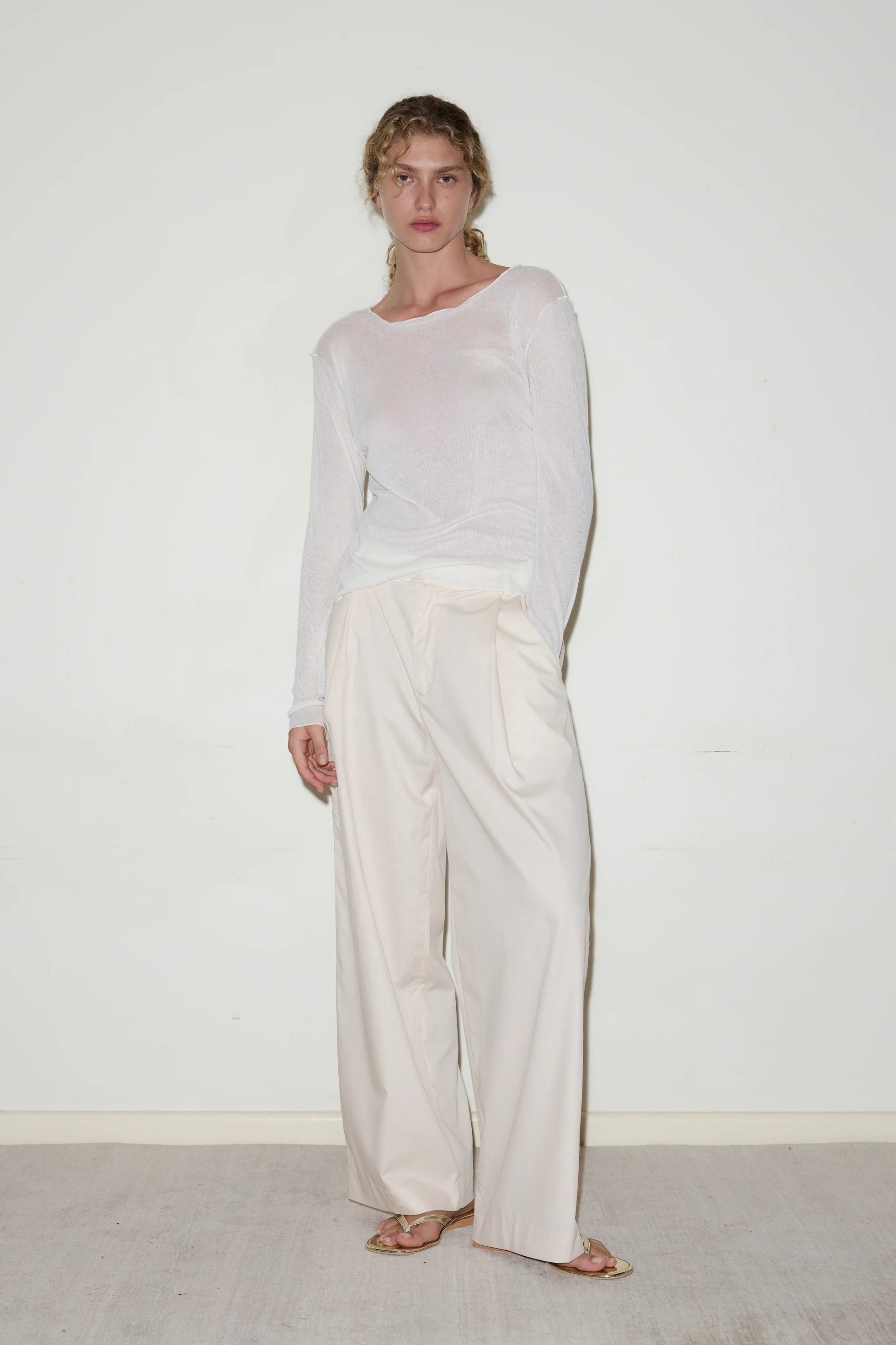 Deiji Studios Knit Long Sleeve / Off White