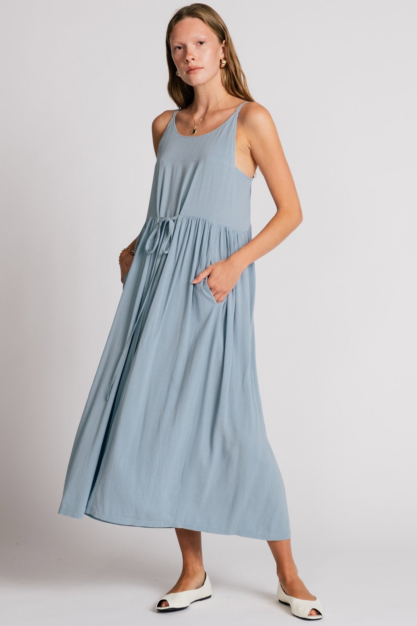 Allison Wonderland Swan Dress / Baby Blue