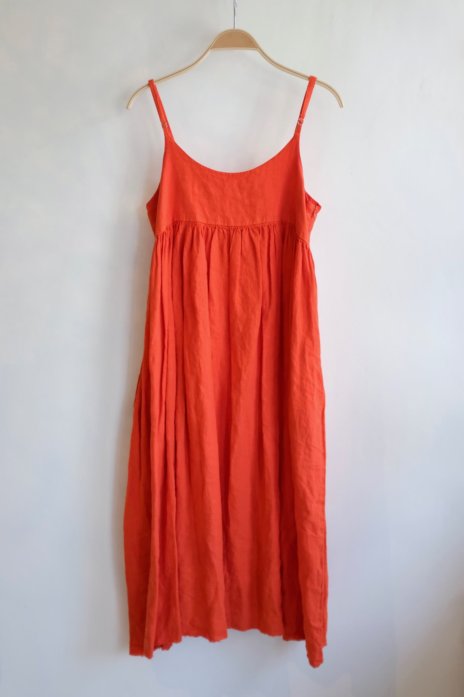 Pre-loved / Hansel from Basel Leona Poppy Linen Dress / Size One