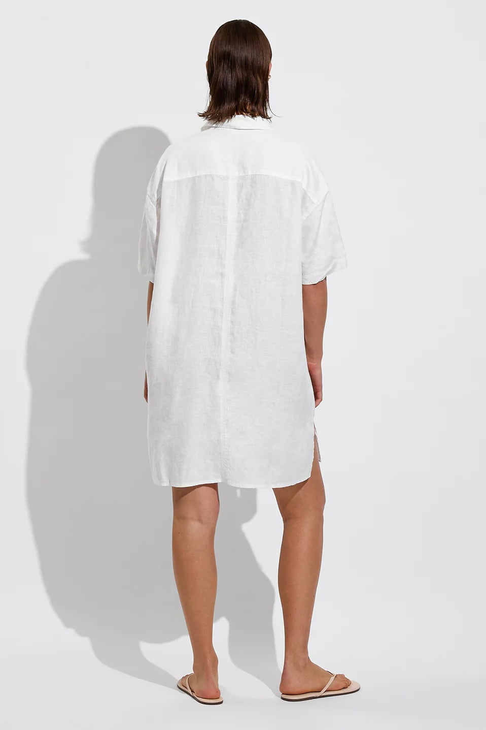 Left On Friday Getaway Mini Dress / Coconut