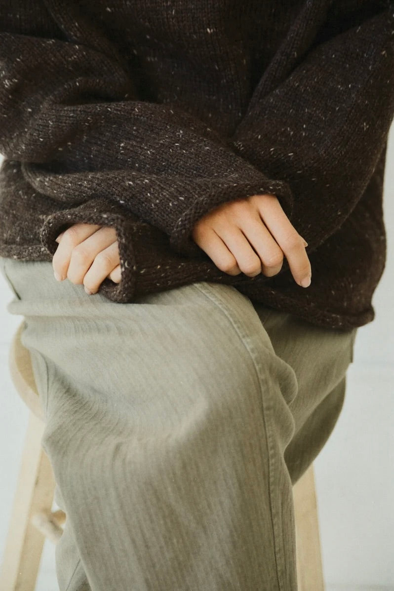 Shaina Mote Sara Sweater / Brown Marl