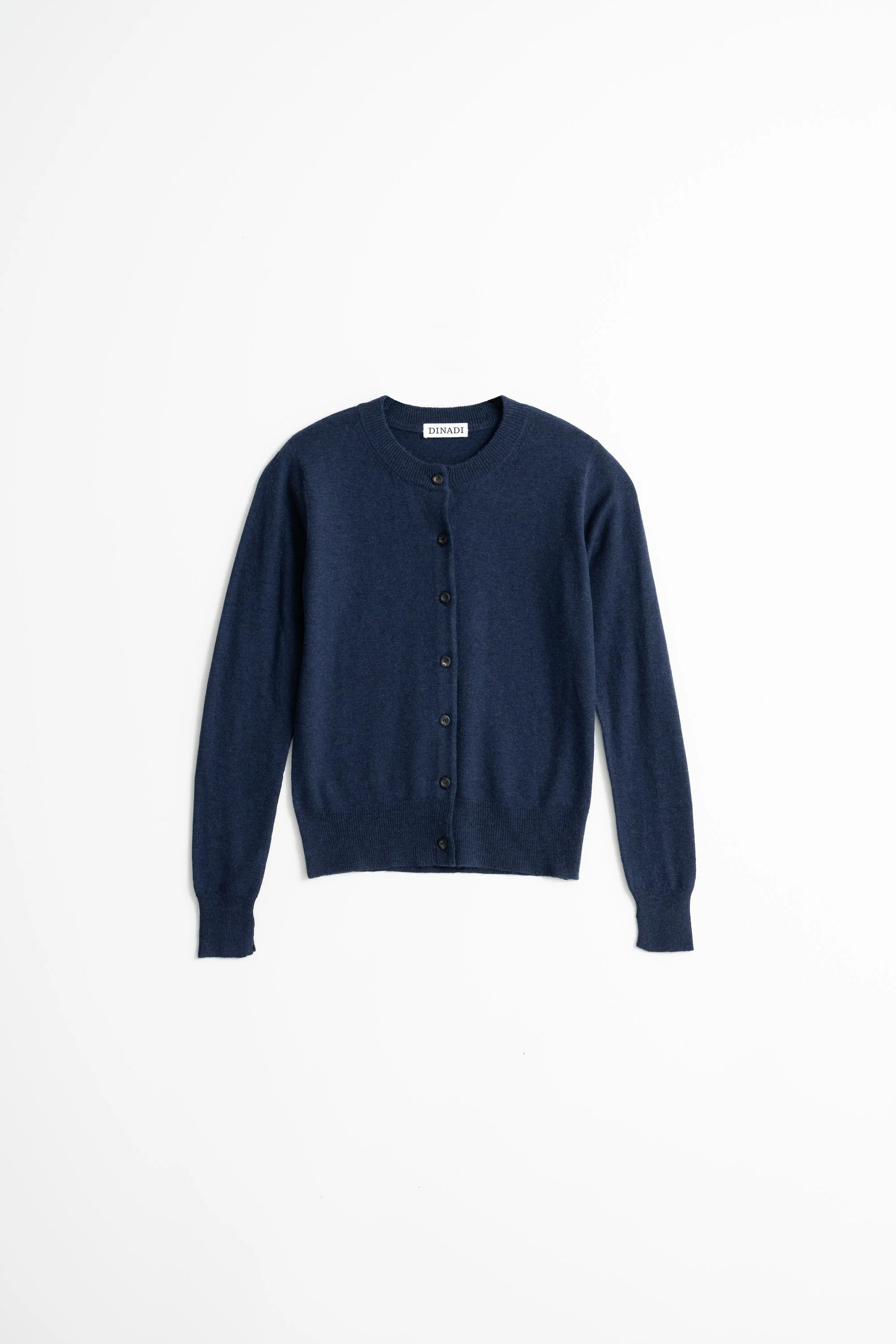 Dinadi Merino Cardigan / Space Blue