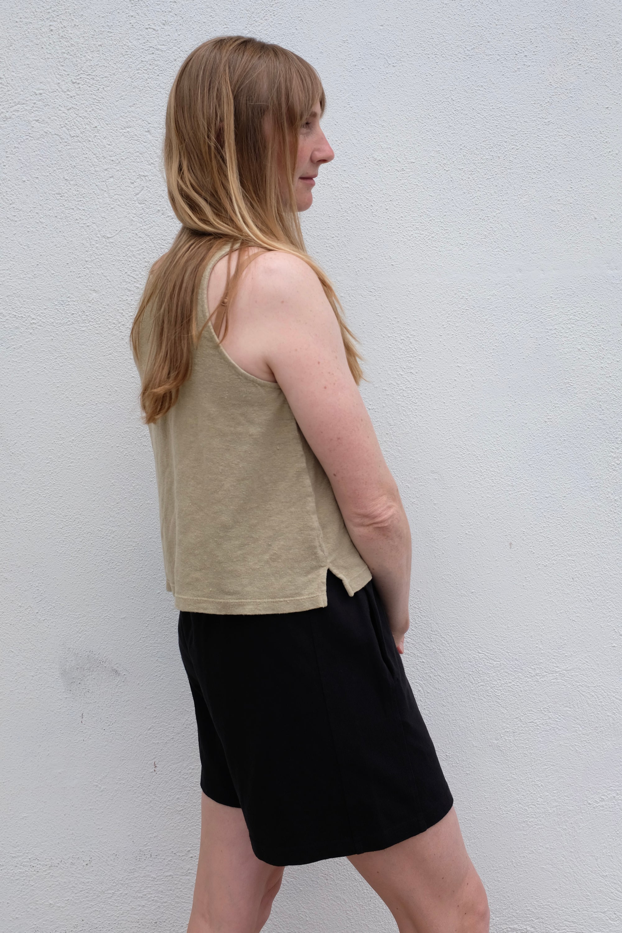 Flared Basketball Shorts / Black